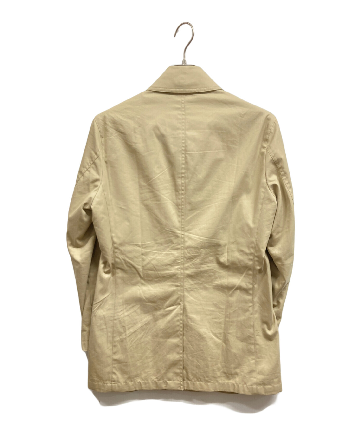 BURBERRY BLACK LABEL スノーホワイト ハーフコート 春初夏 中古・古着通販】BURBERRY BLACK LABEL (バーバリーブラックレーベル