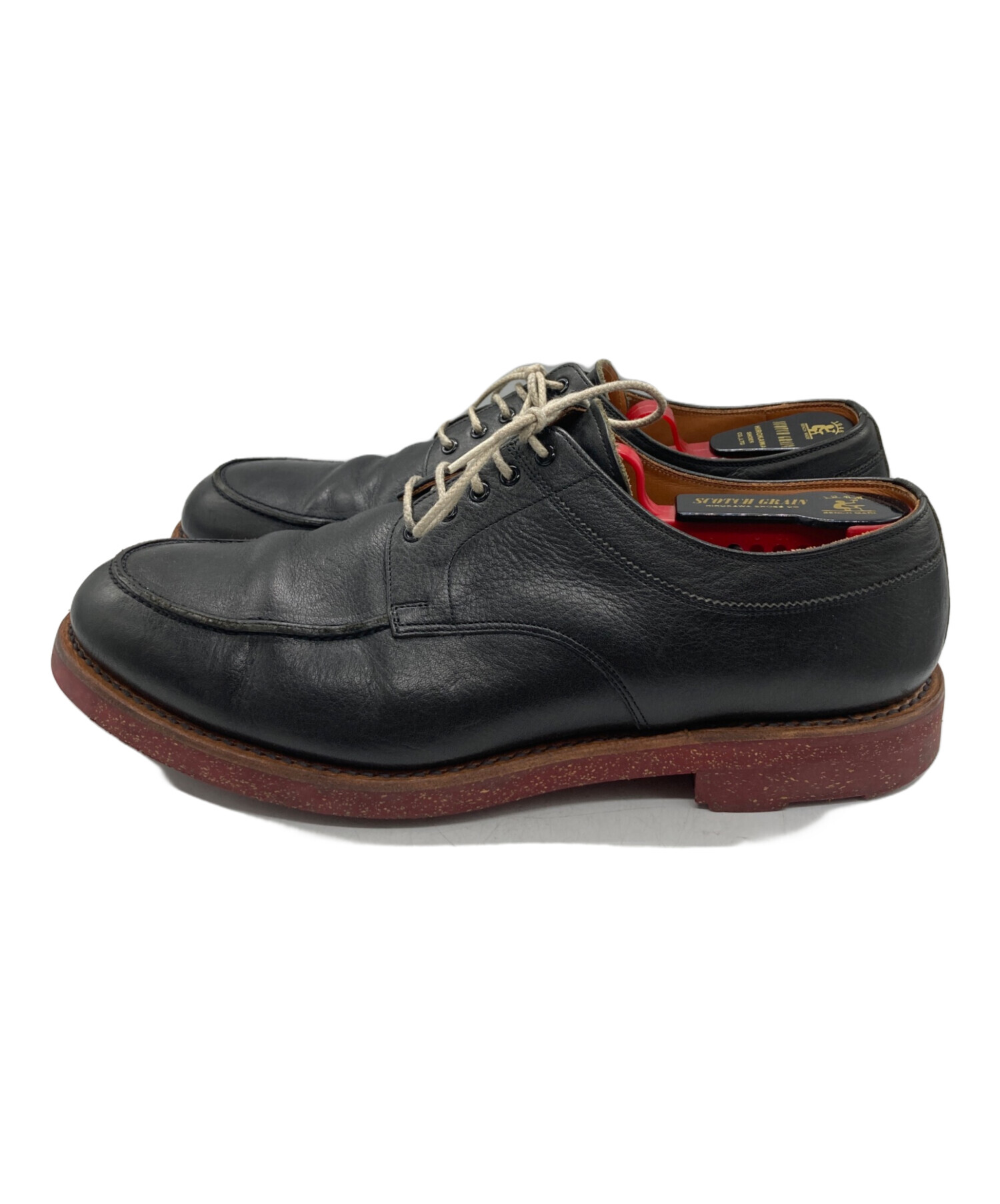 【27cm】SCOTCH GRAIN レザーシューズ 中古・古着通販】SCOTCH GRAIN (スコッチグレイン) Uチップシューズ