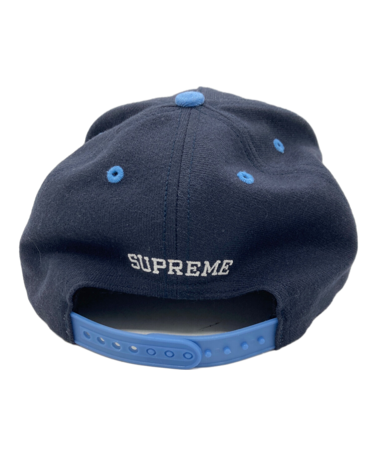SUPREME 青色 Sロゴ キャップ【最終値下げ】 中古・古着通販】Supreme (シュプリーム) Bones logo 5-panel cap