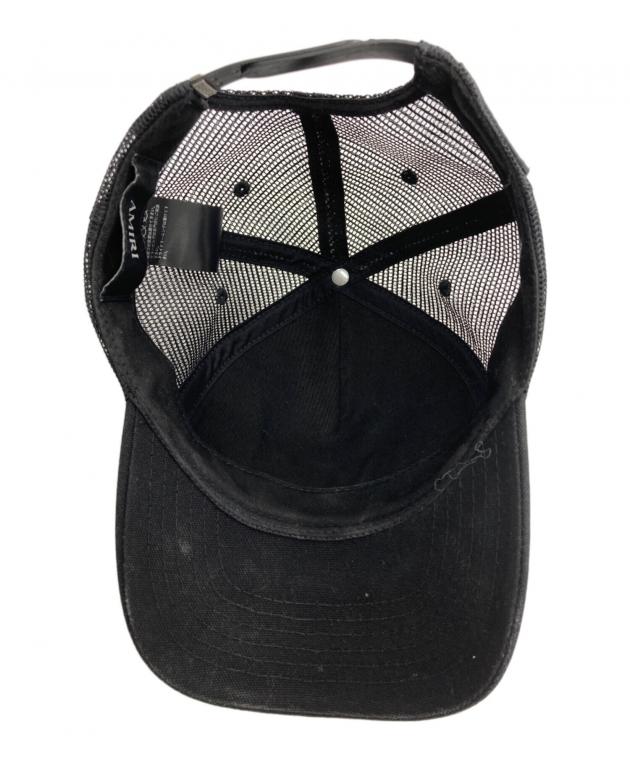 中古・古着通販】AMIRI (アミリ) メッシュキャップ ブラック、ホワイト