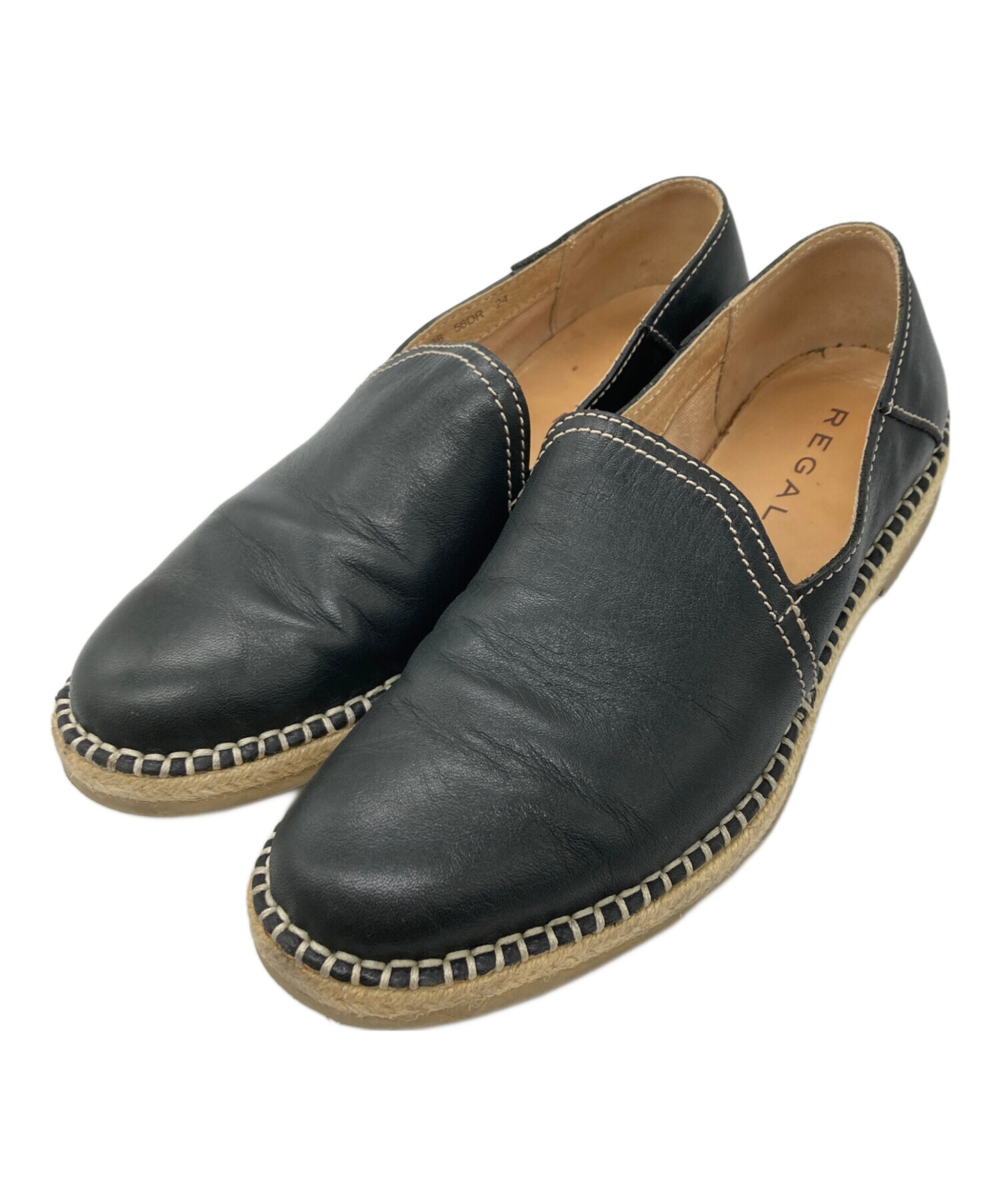 REGAL リーガル　新品未使用 中古・古着通販】REGAL (リーガル) スリッポンシューズ/REGAL ブラック