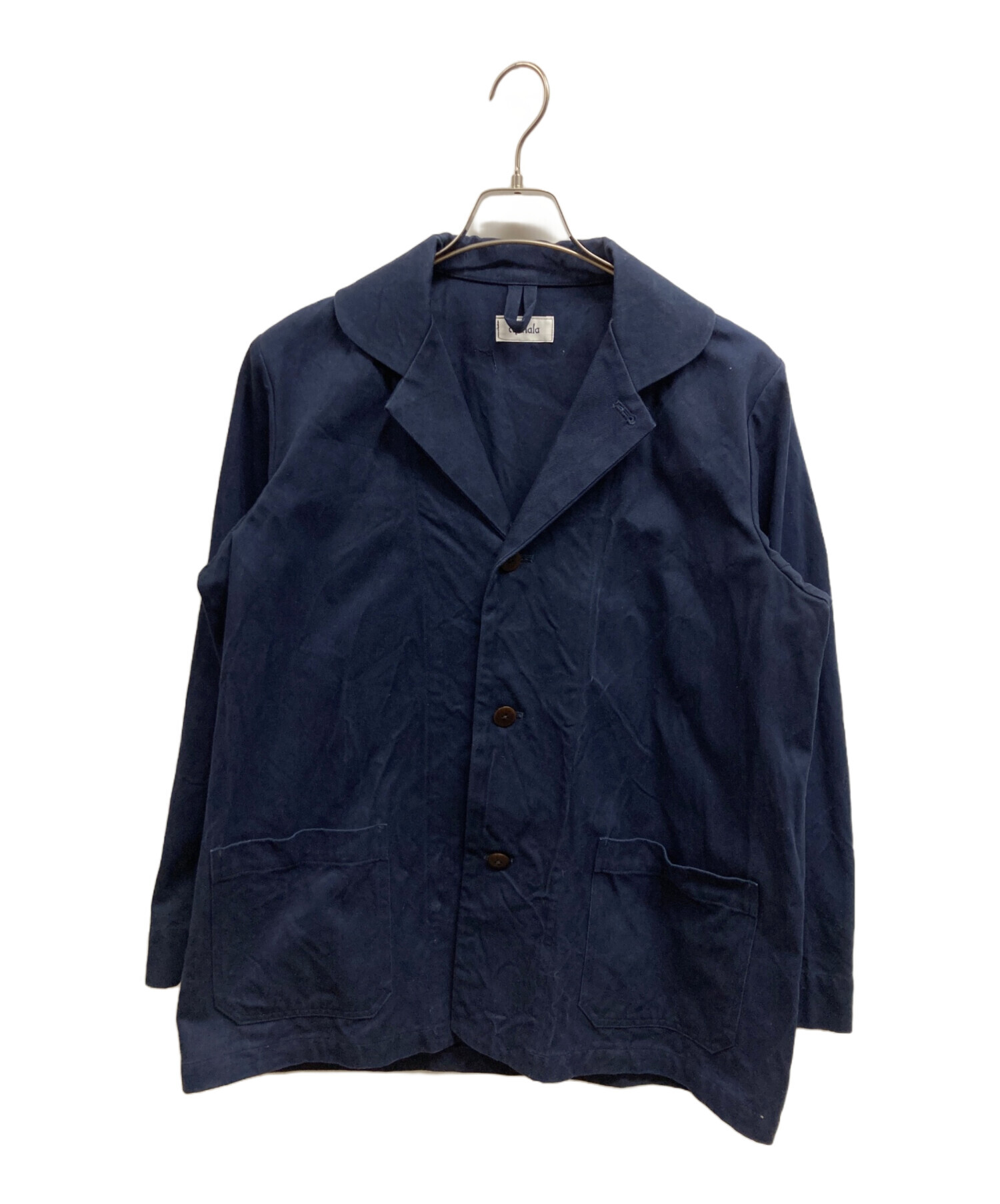 チマラ chimala カバーオール　M 中古・古着通販】chimala (チマラ) カバーオール ネイビー サイズ:XS