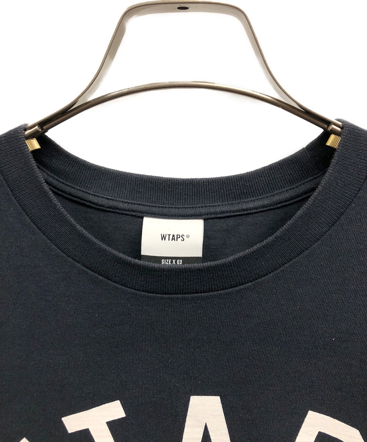 中古・古着通販】WTAPS (ダブルタップス) SNEAK アーチロゴ Tシャツ