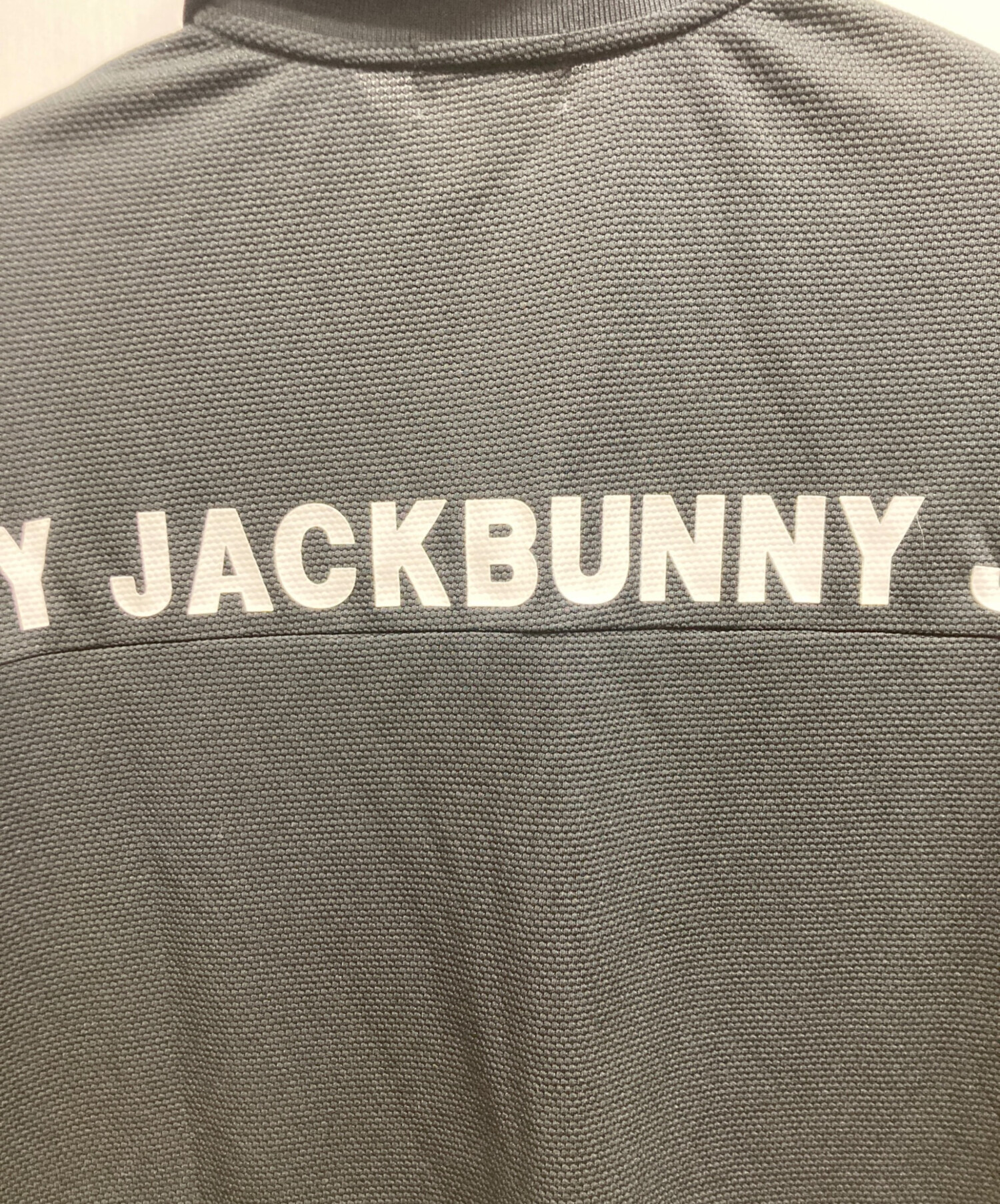 中古・古着通販】JACK BUNNY (ジャックバニー) ポロシャツ ブラック
