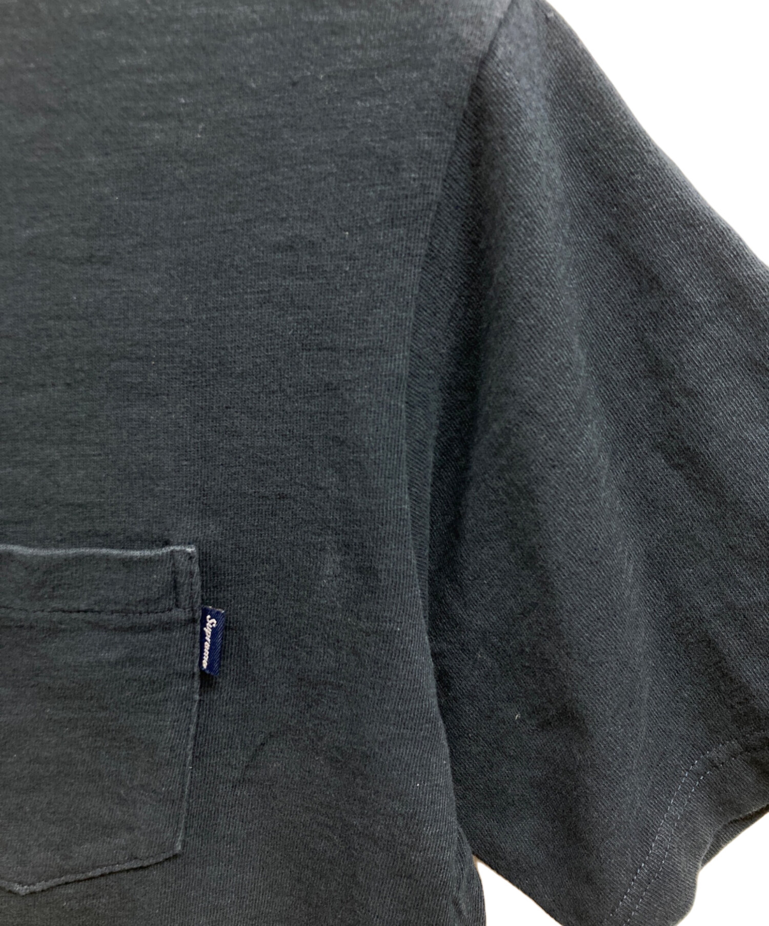 中古・古着通販】SUPREME (シュプリーム) S/S pocket tee ネイビー