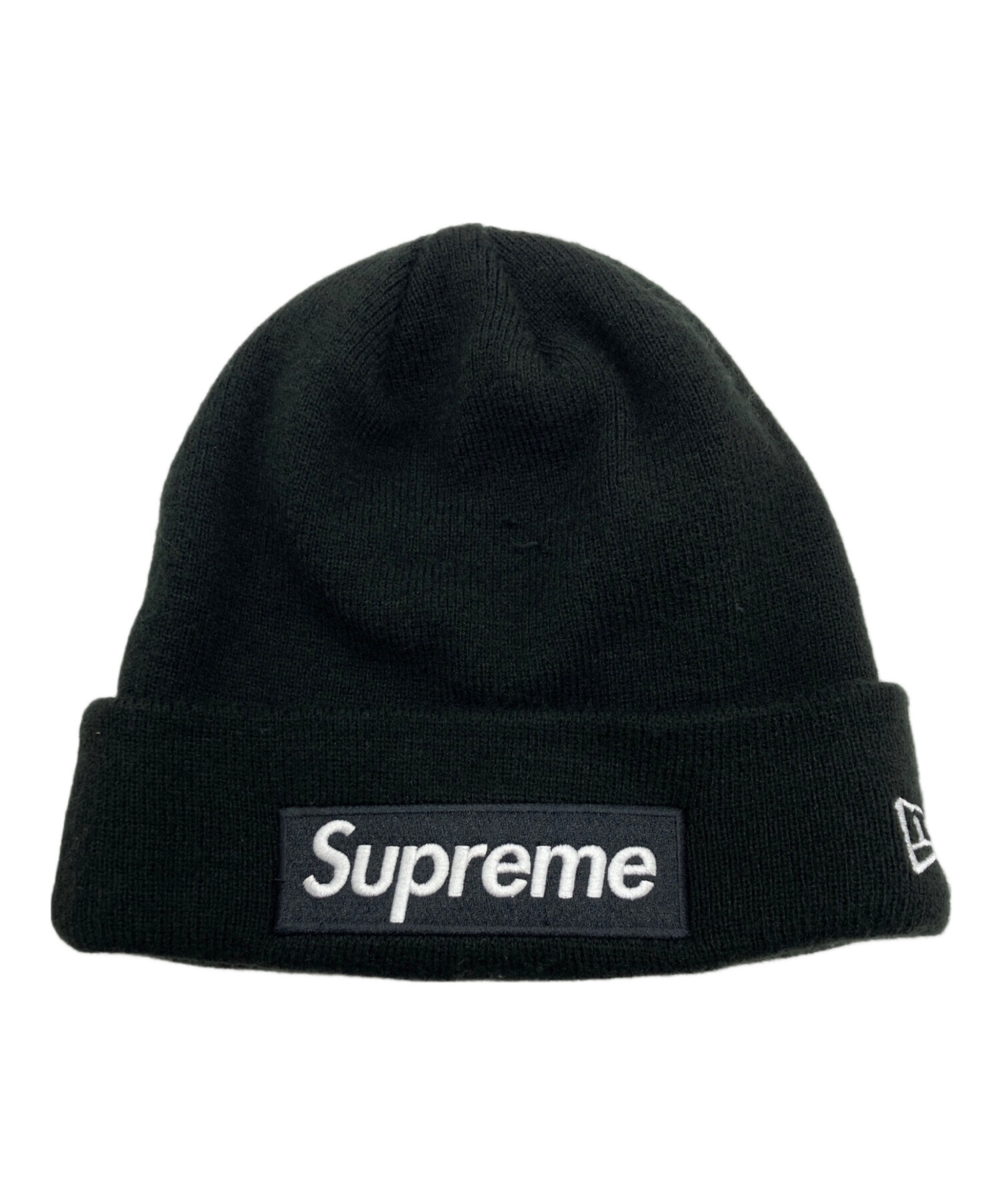 Supreme ニット帽 ブラック New Era 新品 中古・古着通販】New Era (ニューエラ) Supreme (シュプリーム) ニット