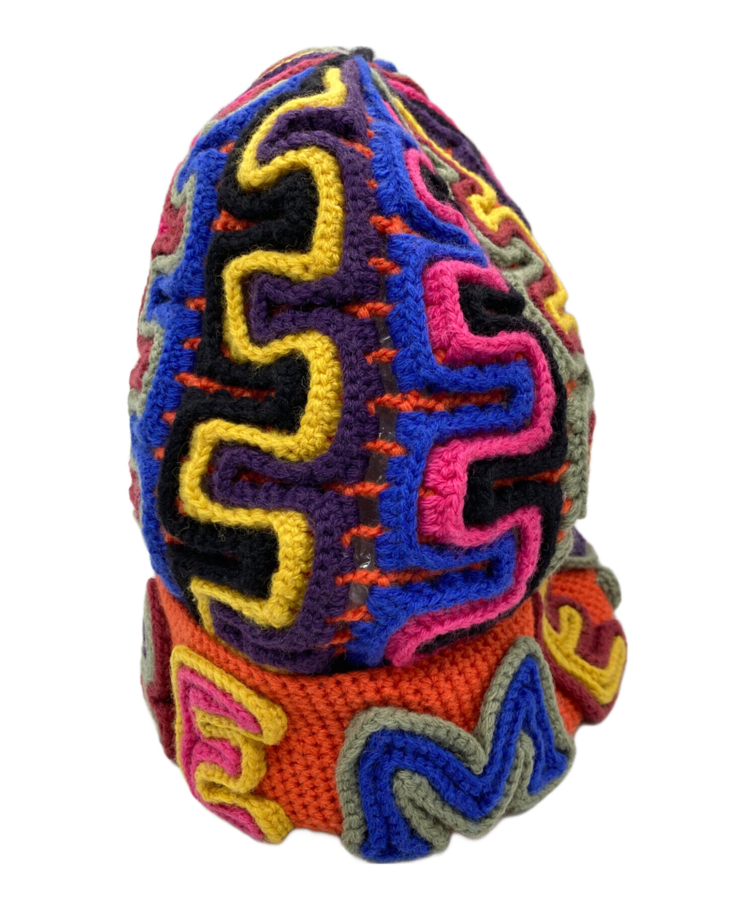 中古・古着通販】Supreme (シュプリーム) Yarn Applique Beanie Khaki