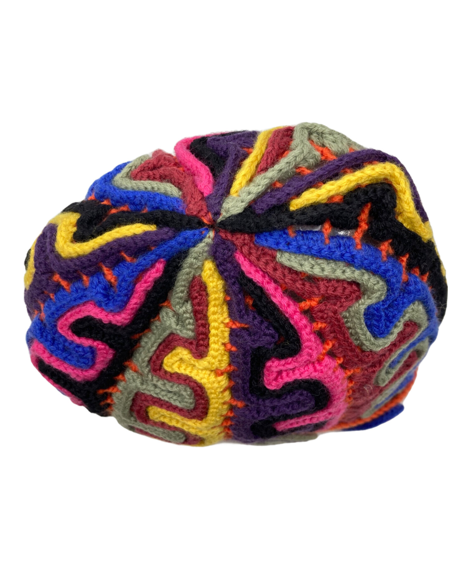中古・古着通販】Supreme (シュプリーム) Yarn Applique Beanie Khaki