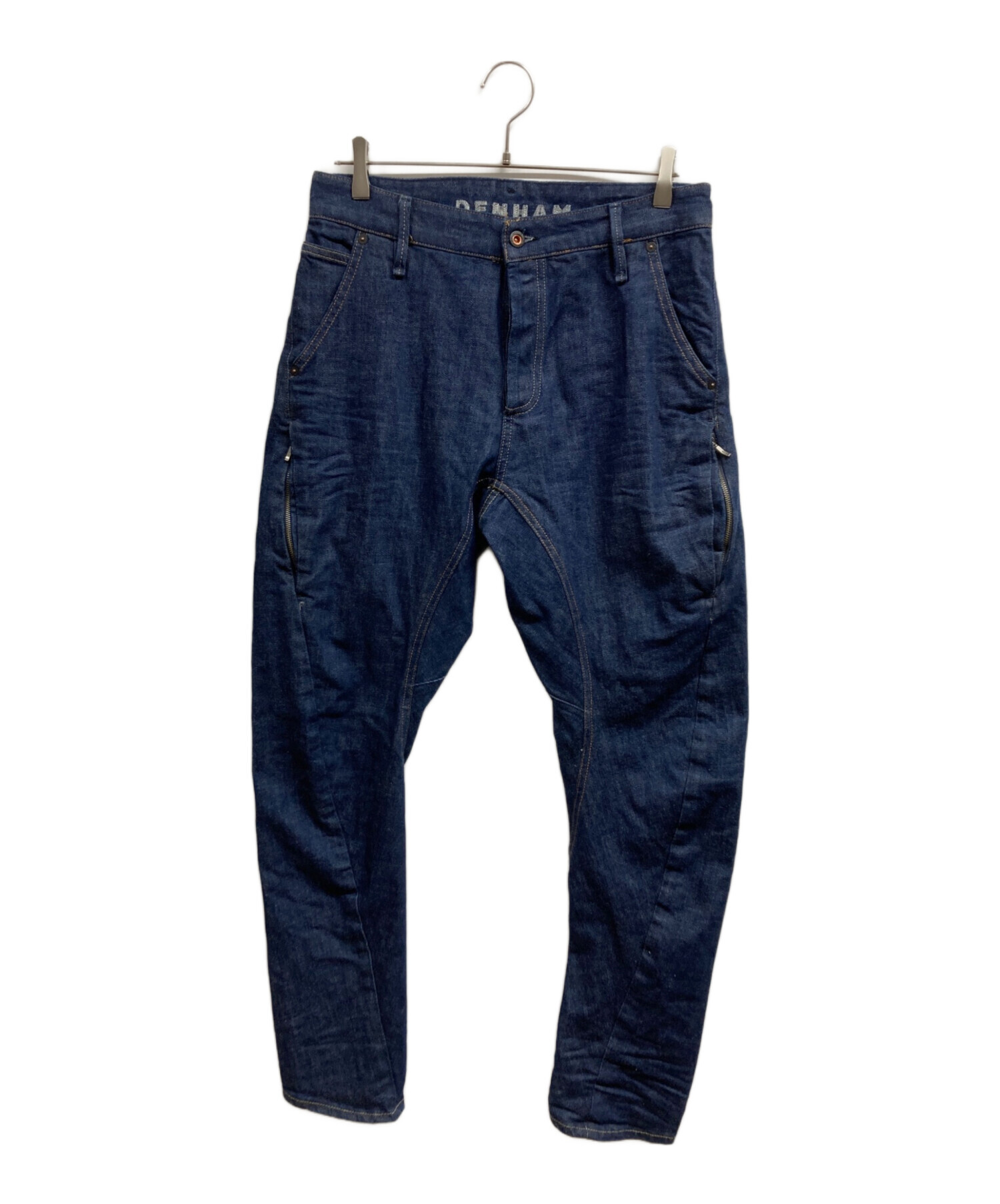 中古・古着通販】Denham (デンハム) 立体裁断デニムパンツ インディゴ