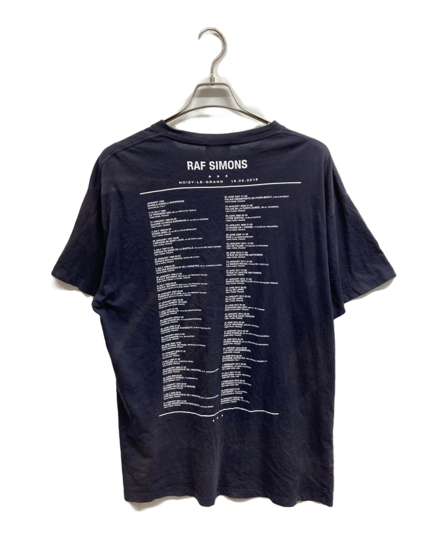 中古・古着通販】RAF SIMONS (ラフシモンズ) アントワープツアーT
