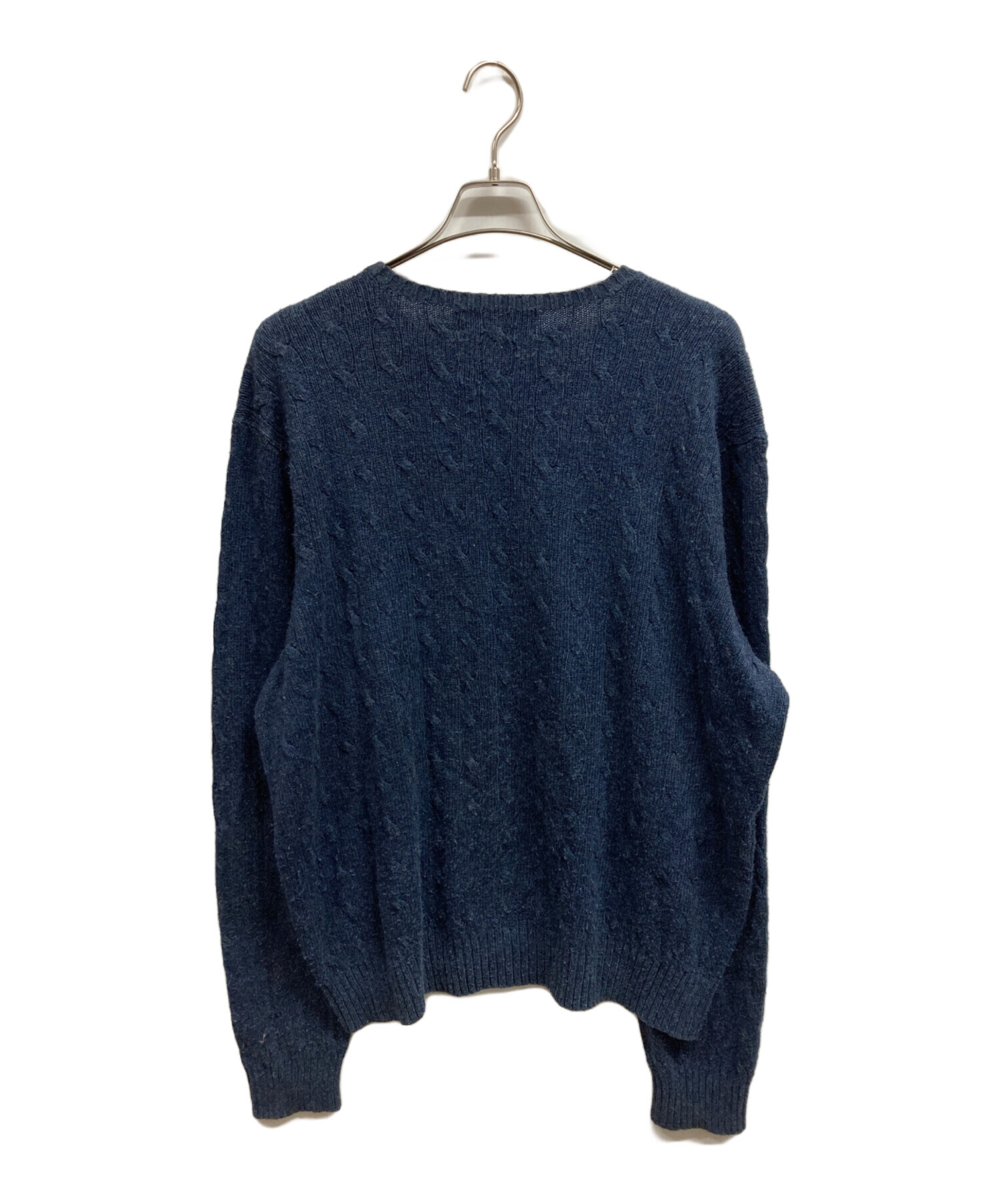Polo Ralph Lauren シルク100% ケーブルニット セーター 中古・古着通販】POLO RALPH LAUREN (ポロ・ラルフローレン) シルク