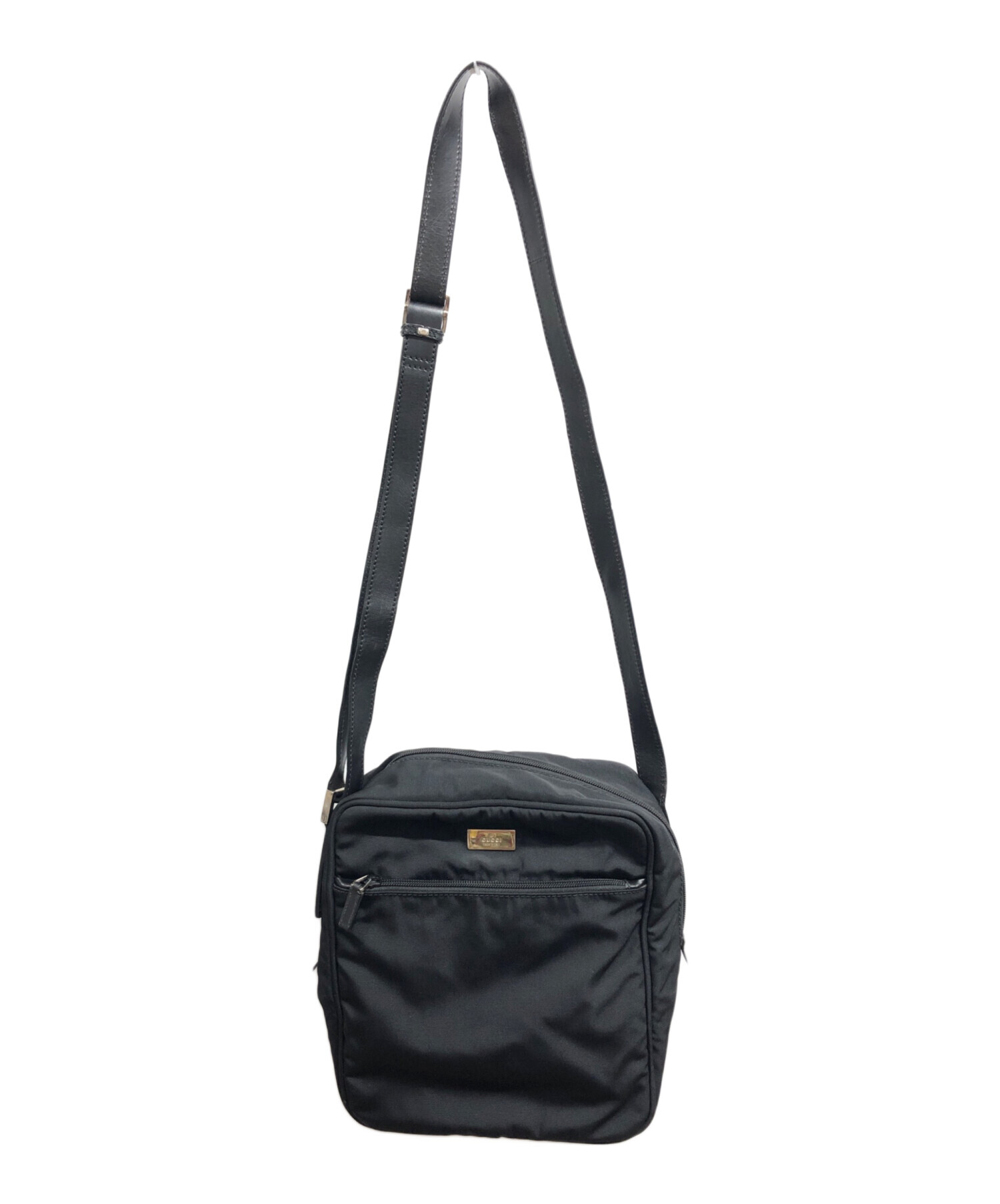 中古・古着通販】GUCCI (グッチ) ショルダーバッグ ブラック｜ブランド