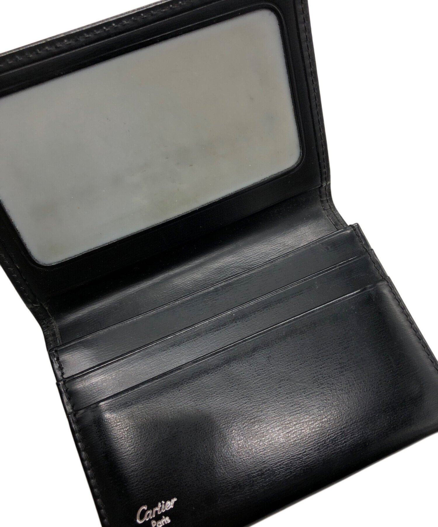 中古・古着通販】Cartier (カルティエ) カードケース/Cartier ブラック