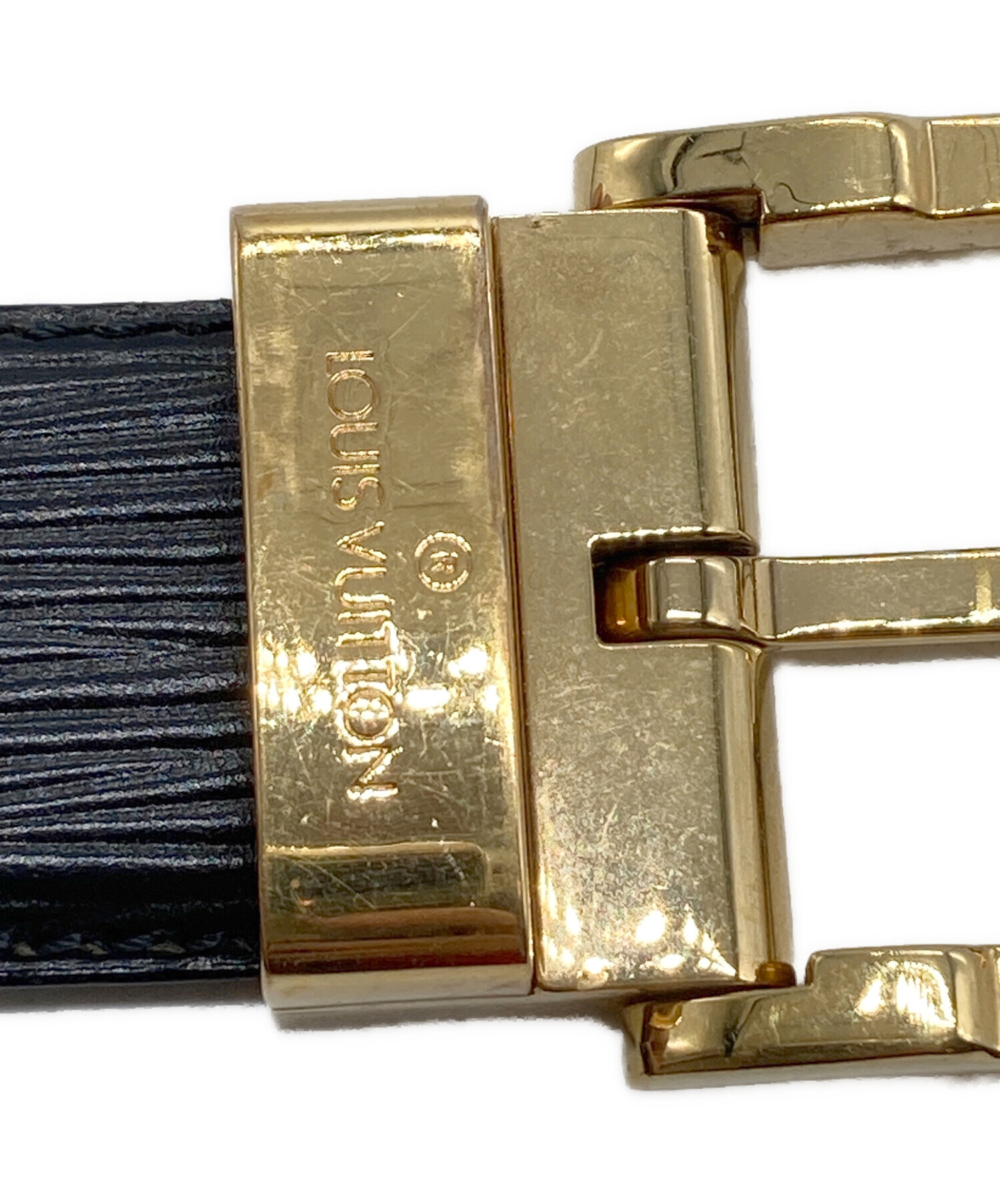 中古・古着通販】LOUIS VUITTON (ルイ ヴィトン) レザーベルト