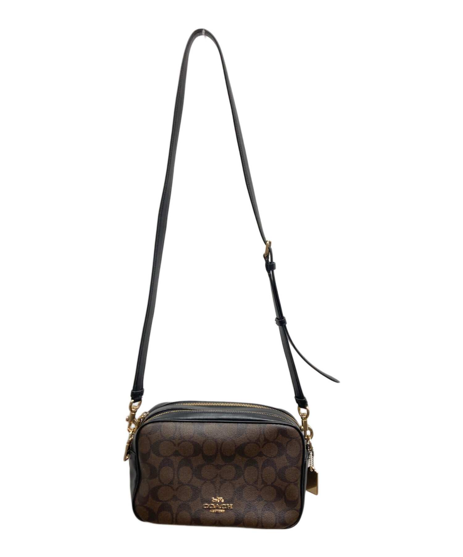 中古・古着通販】COACH (コーチ) シグネチャー ショルダーバッグ 