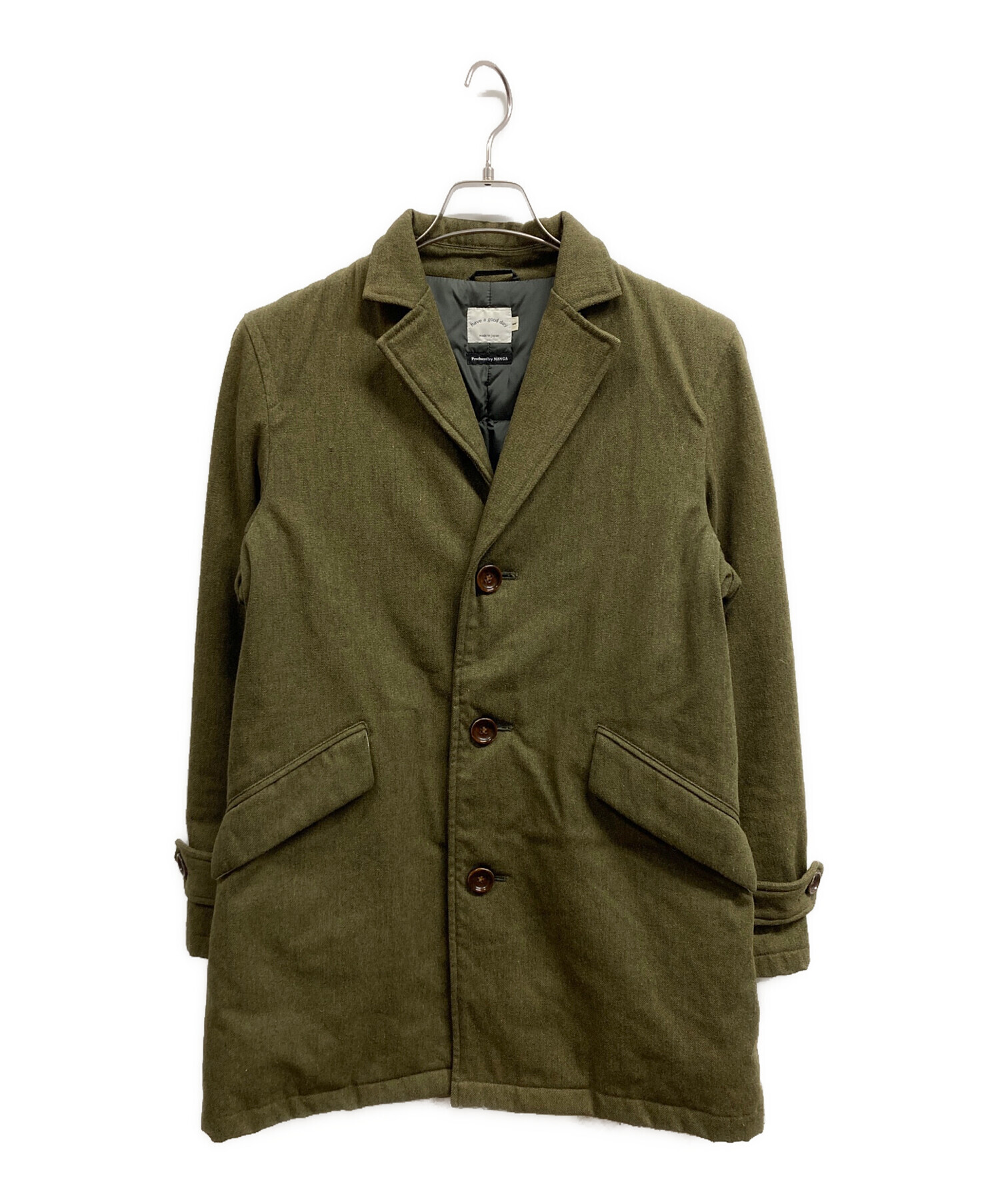 have a good day NANGAダウン　モッズコート デニム 中古・古着通販】have a good day (ハブ ア グッド デイ) NANGA
