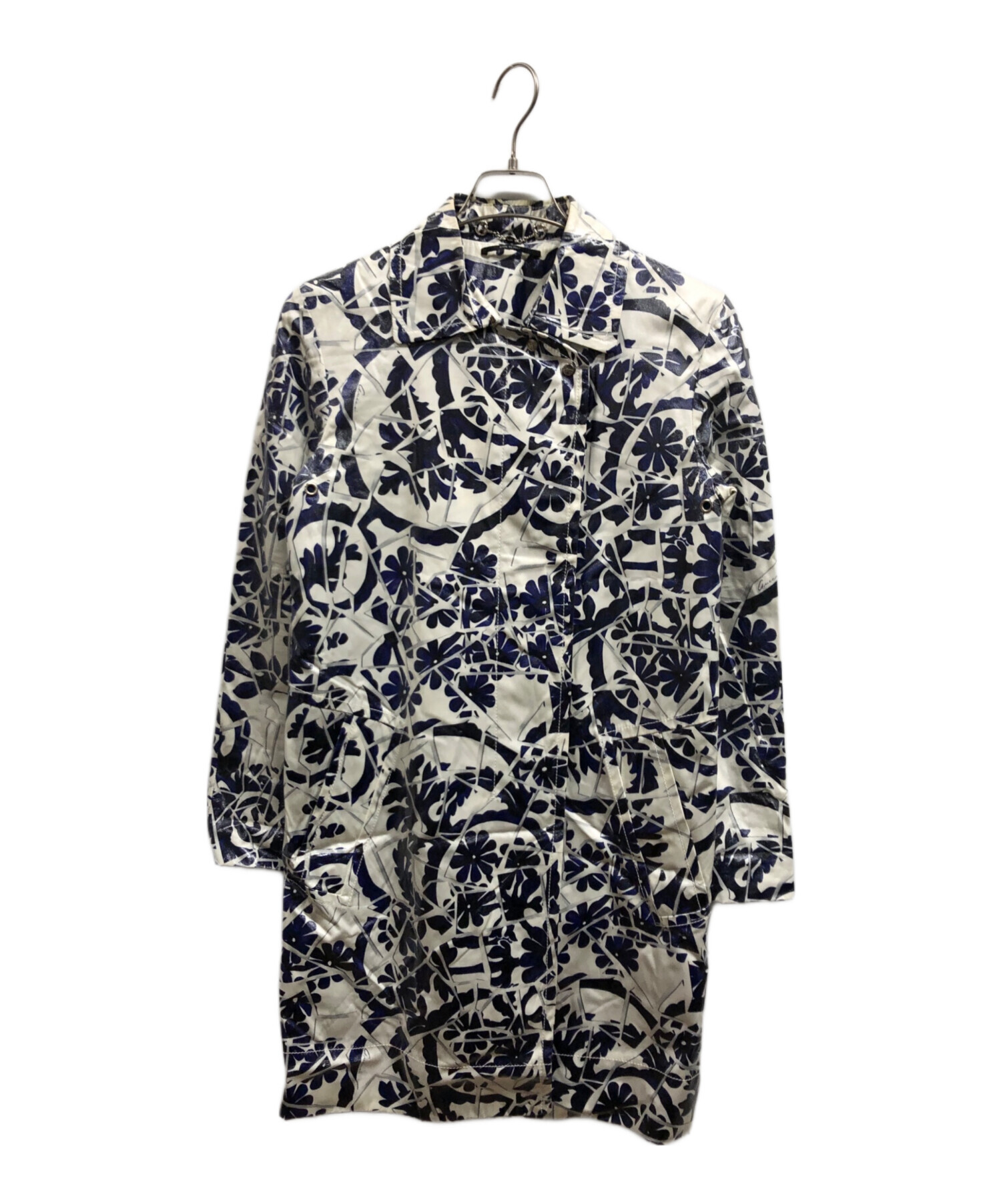中古・古着通販】GUCCI (グッチ) フローラルプリント コーティング