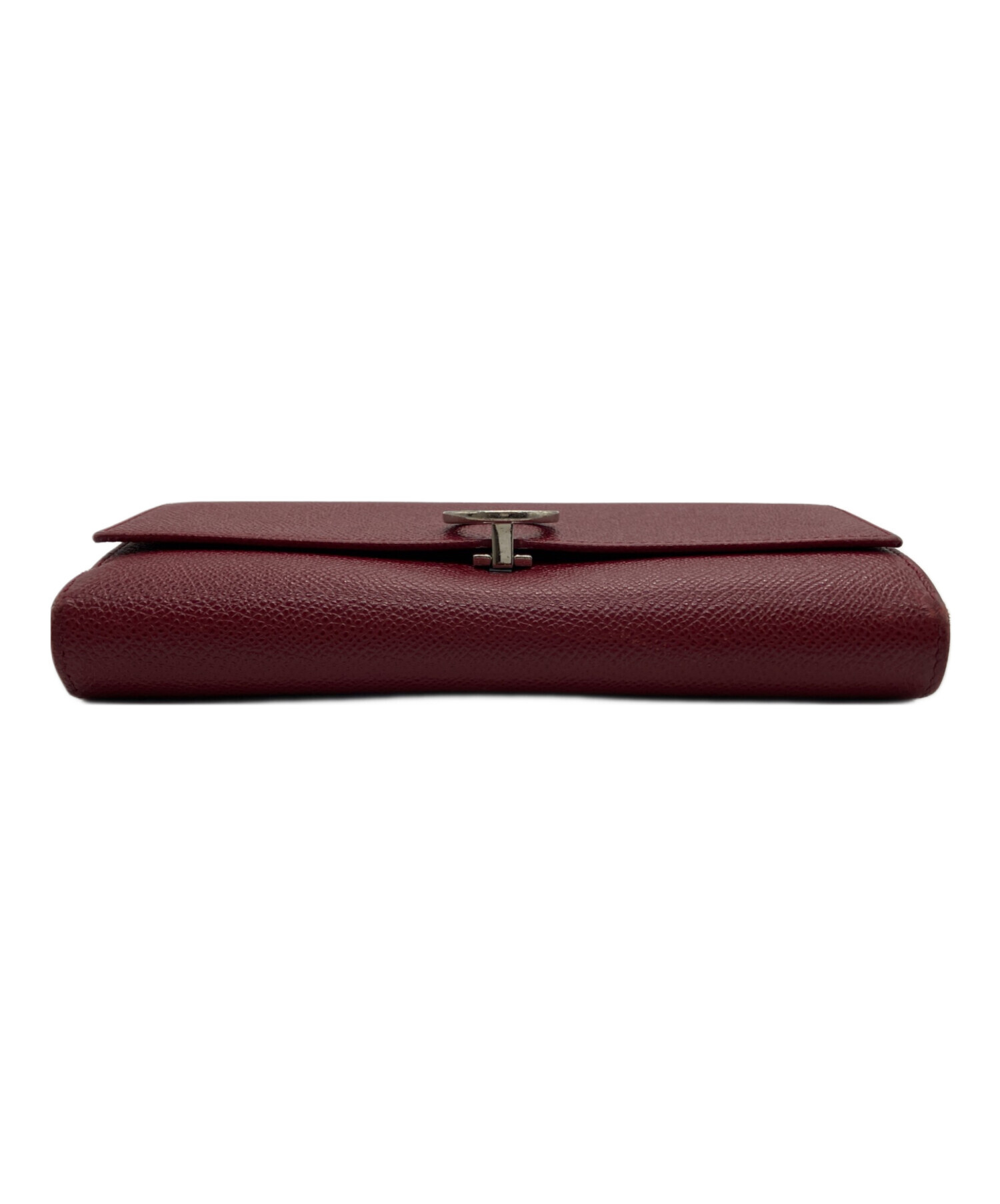 中古・古着通販】BVLGARI (ブルガリ) 長財布 レッド｜ブランド・古着