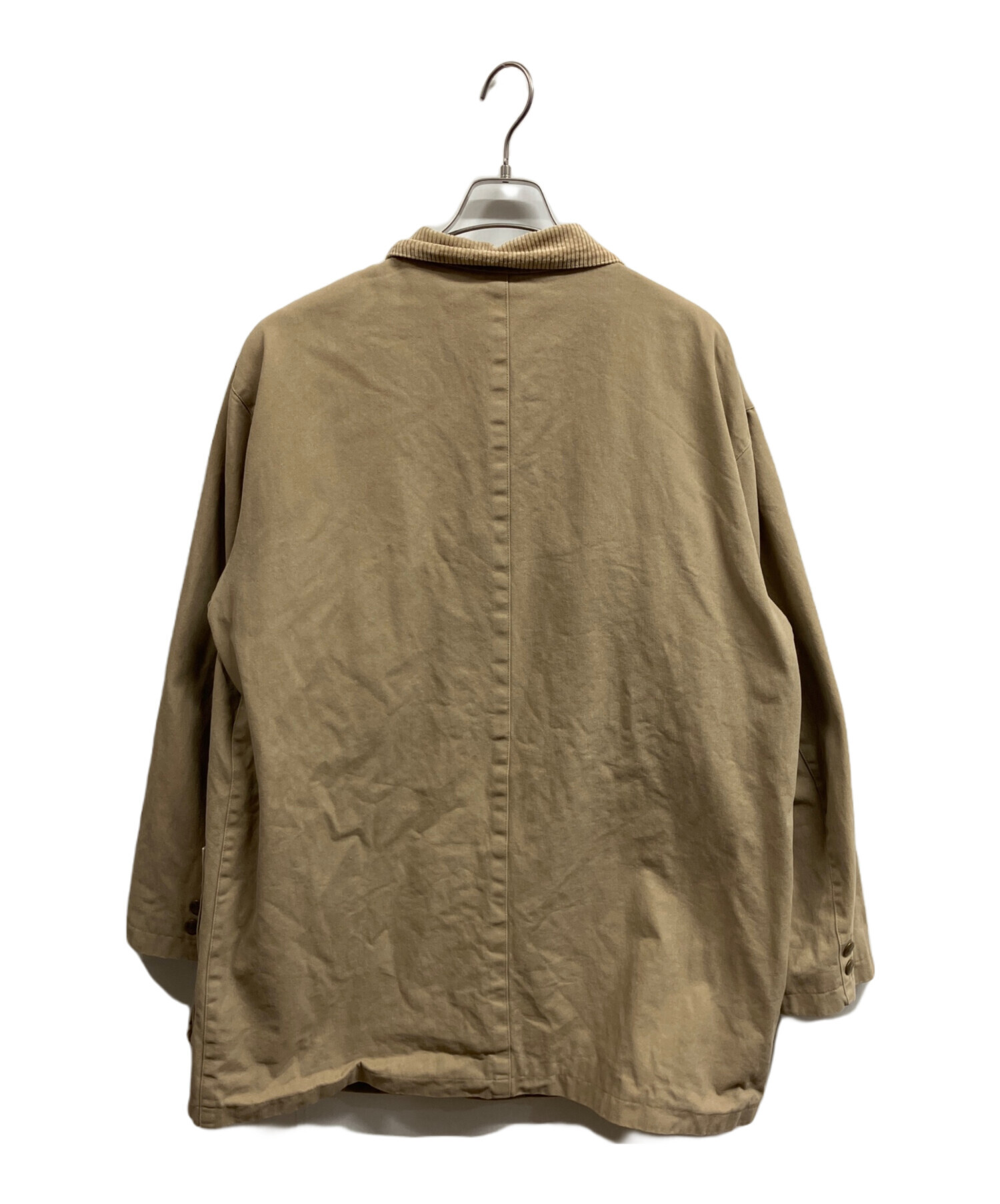 中古・古着通販】PAPAS (パパス) 襟コーデュロイカバーオール/PAPAS