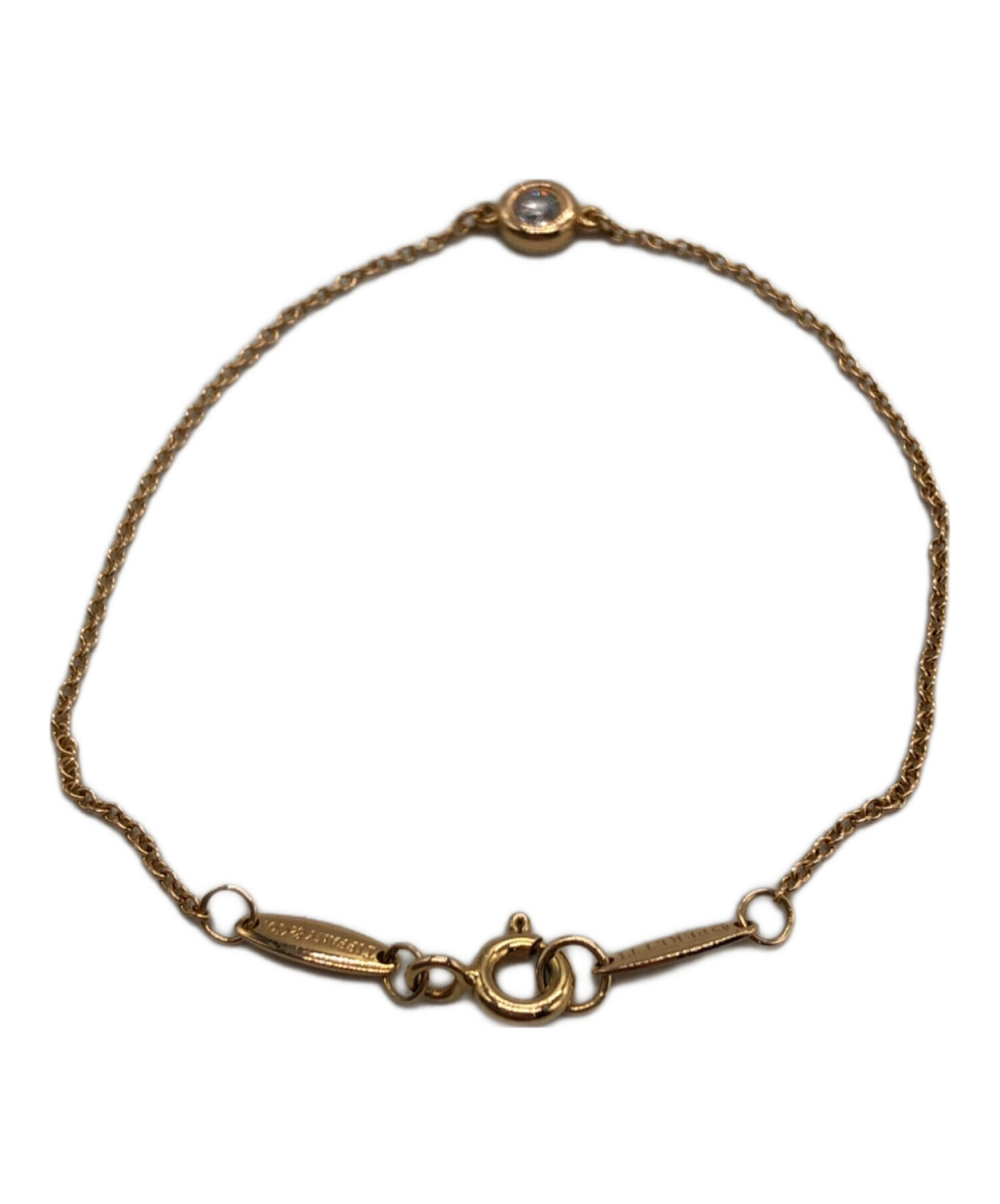 新品級極美品　ティファニー バイザヤード ブレスレット 1PD 中古・古着通販】TIFFANY & Co. (ティファニー) バイザヤード
