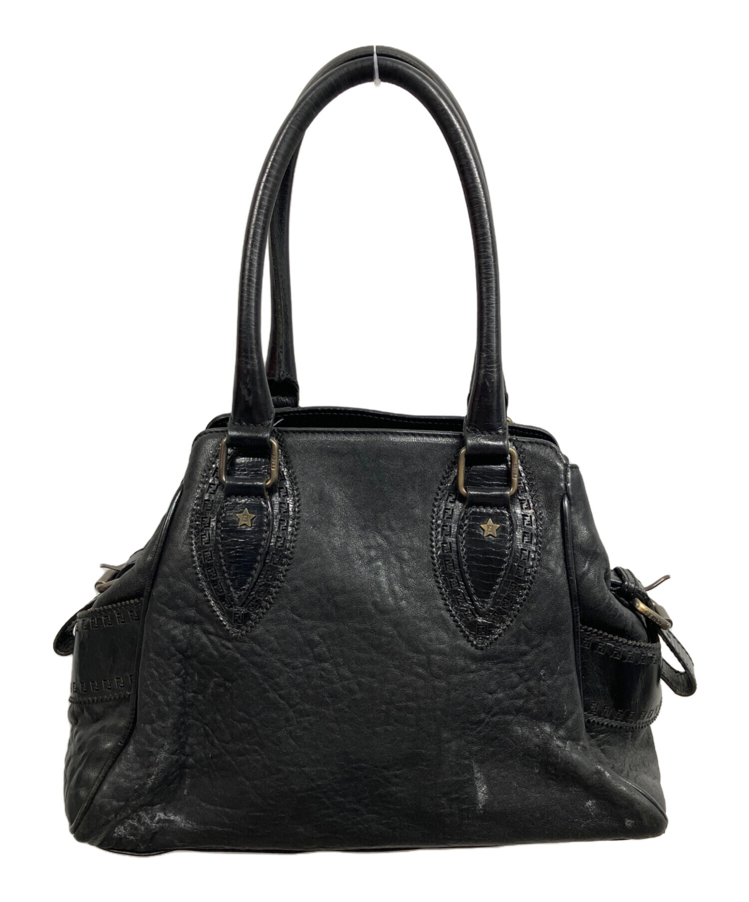 I*す様 FENDI ハンドバッグ　ジャンク品 中古・古着通販】FENDI (フェンディ) ハンドバッグ/FENDI ブラック
