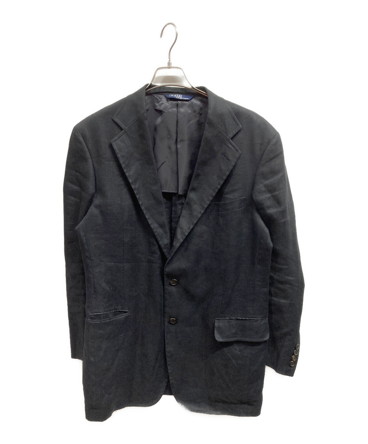 POLO by Ralph Lauren リネン100% テーラードジャケット 中古・古着通販】POLO RALPH LAUREN (ポロ・ラルフローレン) リネン
