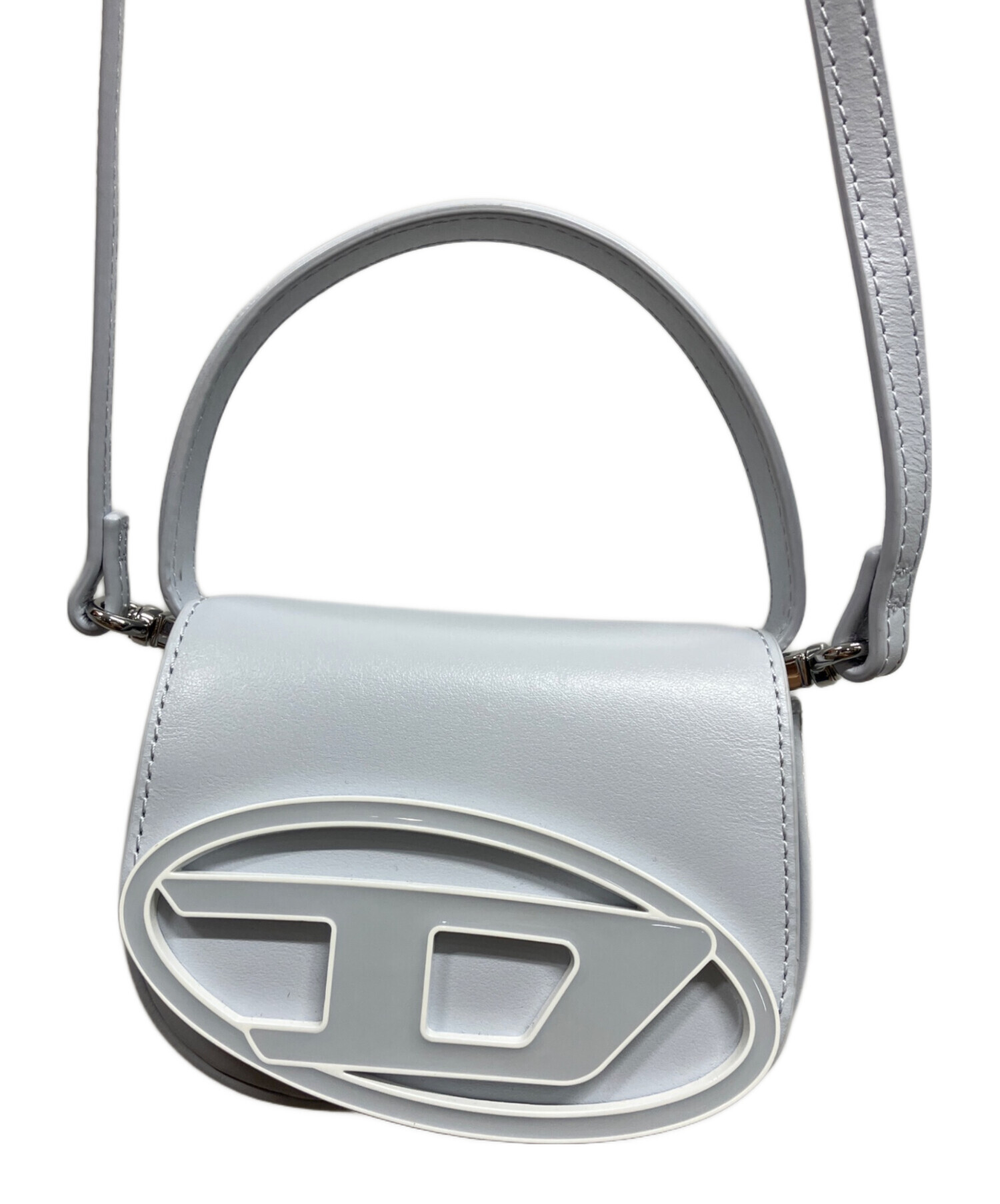 DIESEL ミニショルダーバッグ DIESEL” チャーム付き 2WAY ミニ