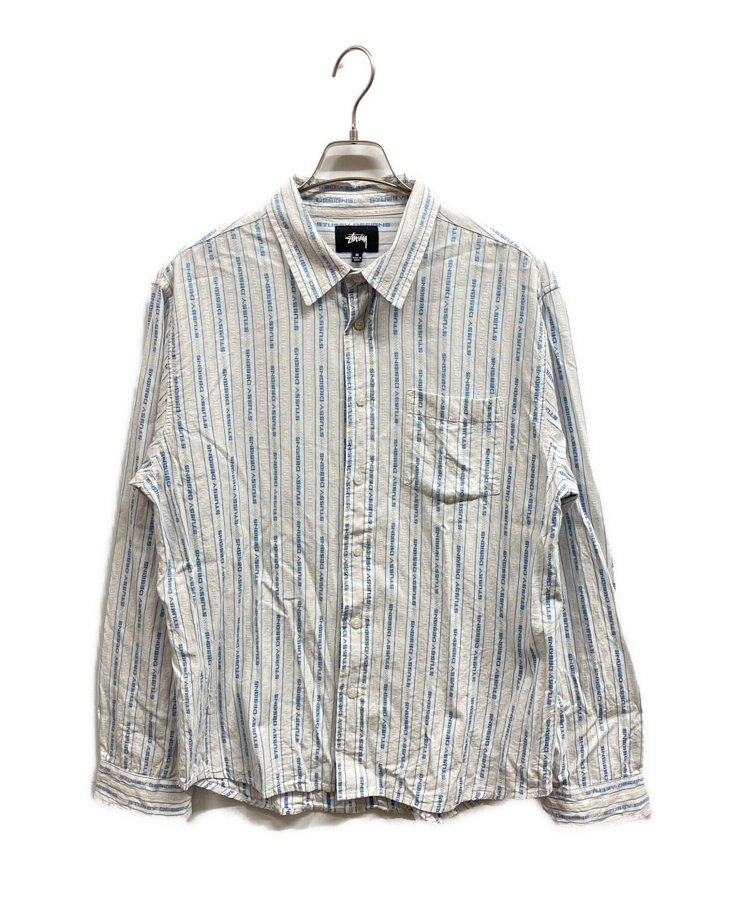 中古・古着通販】stussy (ステューシー) Jacquard Logo Stripe／stussy