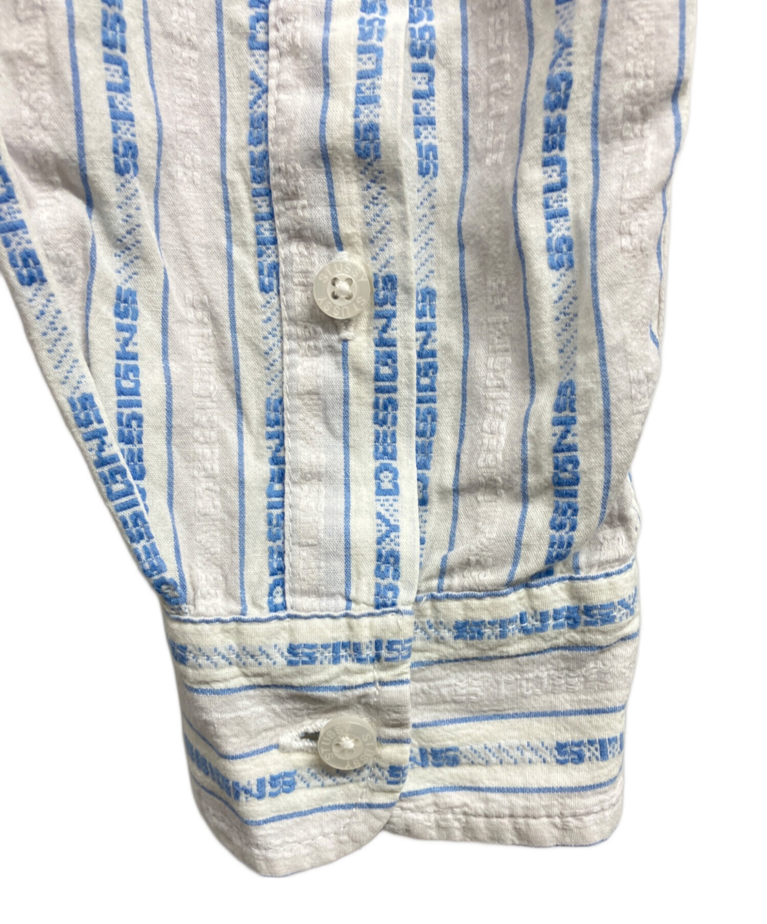 中古・古着通販】stussy (ステューシー) Jacquard Logo Stripe／stussy