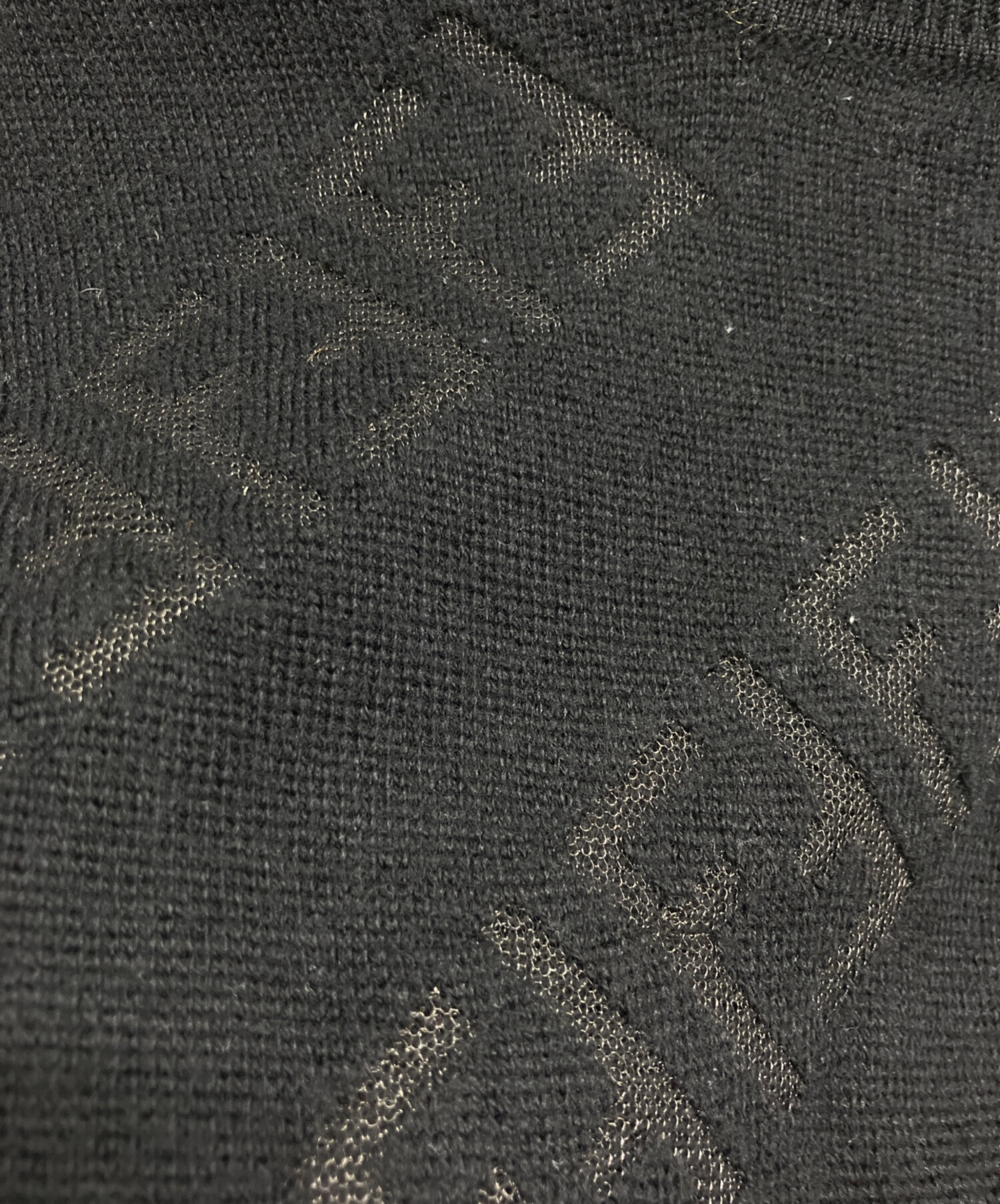 中古・古着通販】FENDI (フェンディ) FFロゴ クルーネックニット