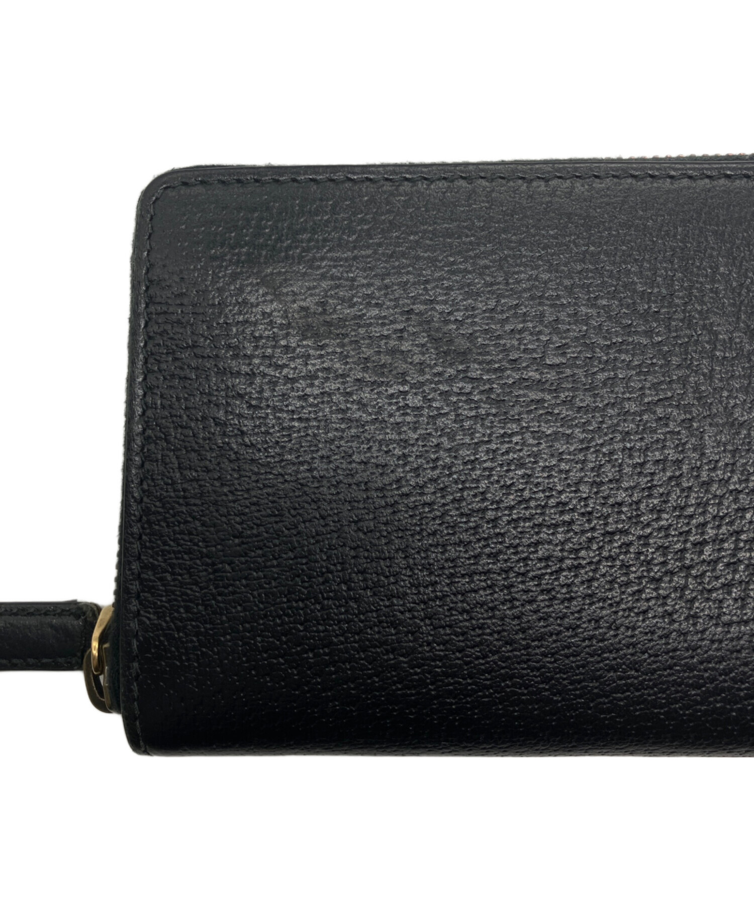 中古・古着通販】GUCCI (グッチ) GGマーモント長財布 ブラック