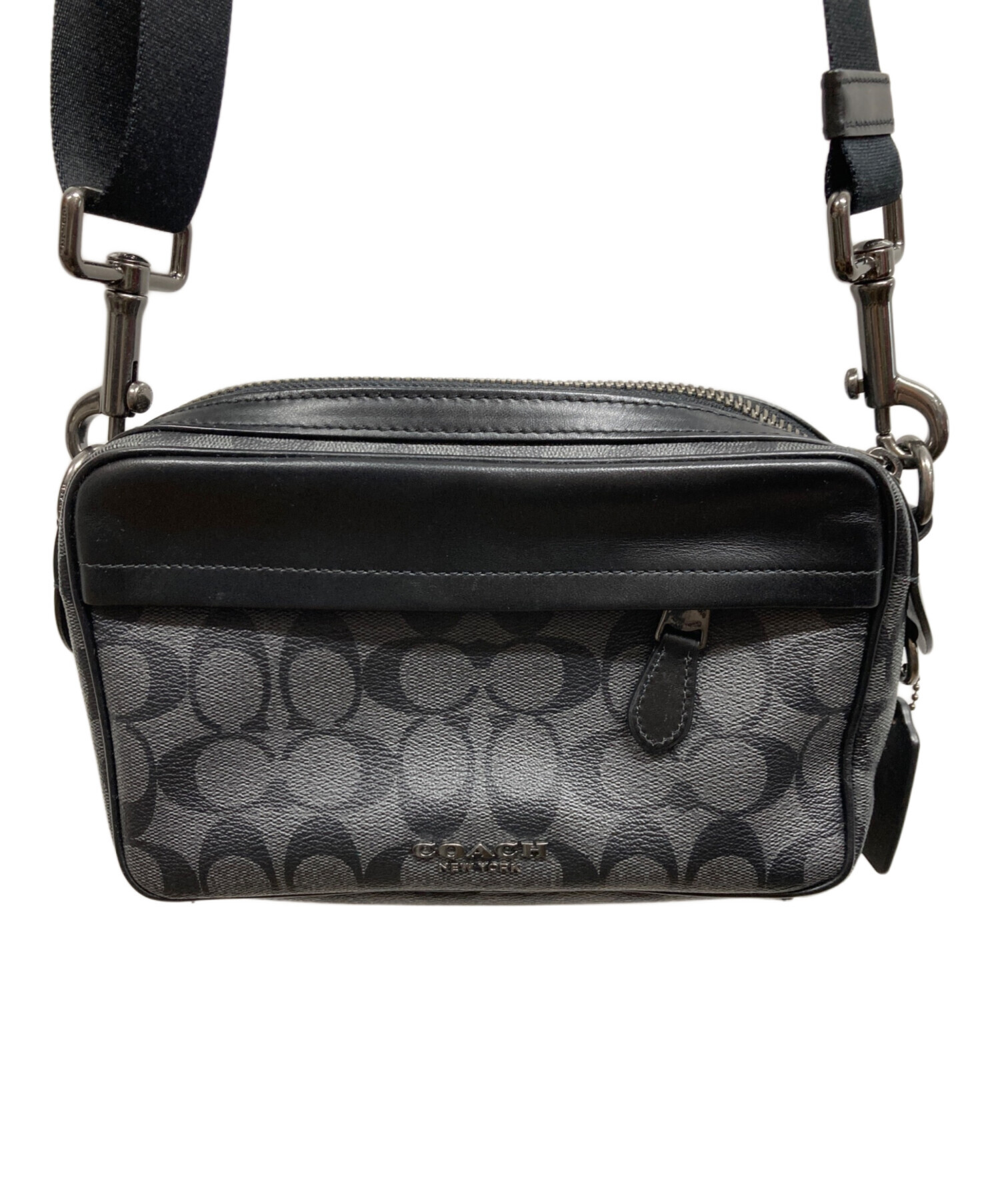中古・古着通販】COACH (コーチ) グラハム クロスボディ ブラック