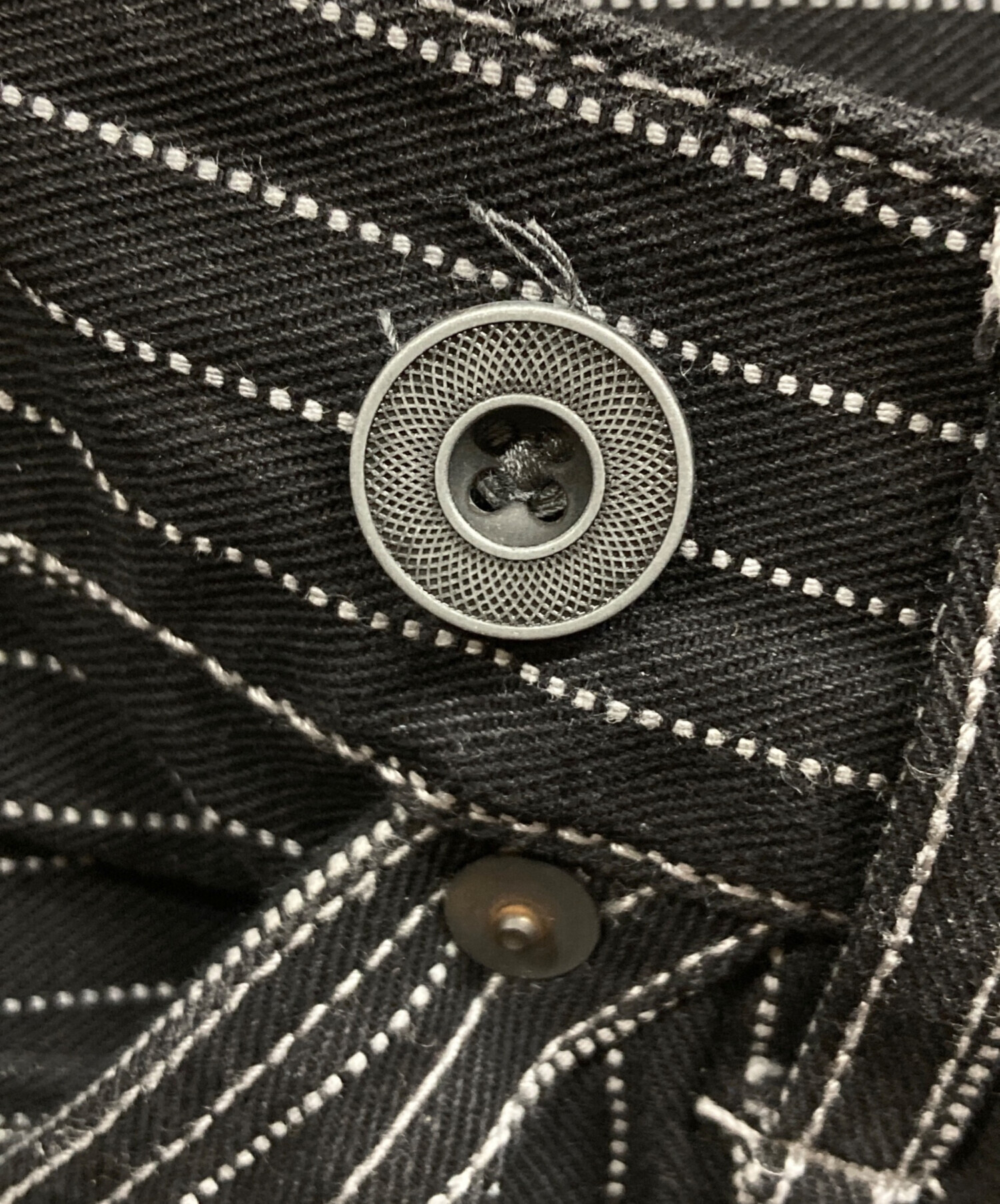 中古・古着通販】Schott (ショット) オールドヒッコリー デニムパンツ