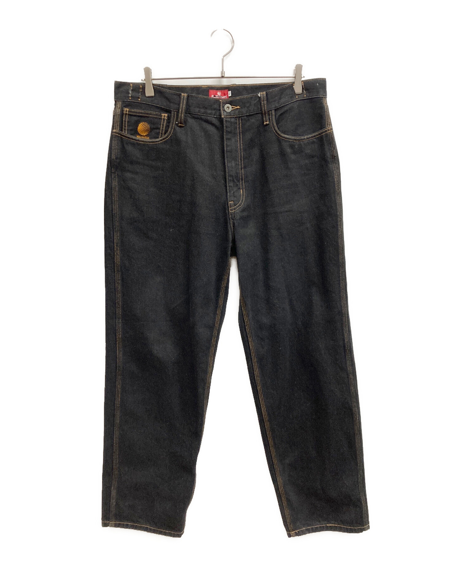 中古・古着通販】HELLRAZOR (ヘルレイザー) BAGGIE DENIM PANTS 