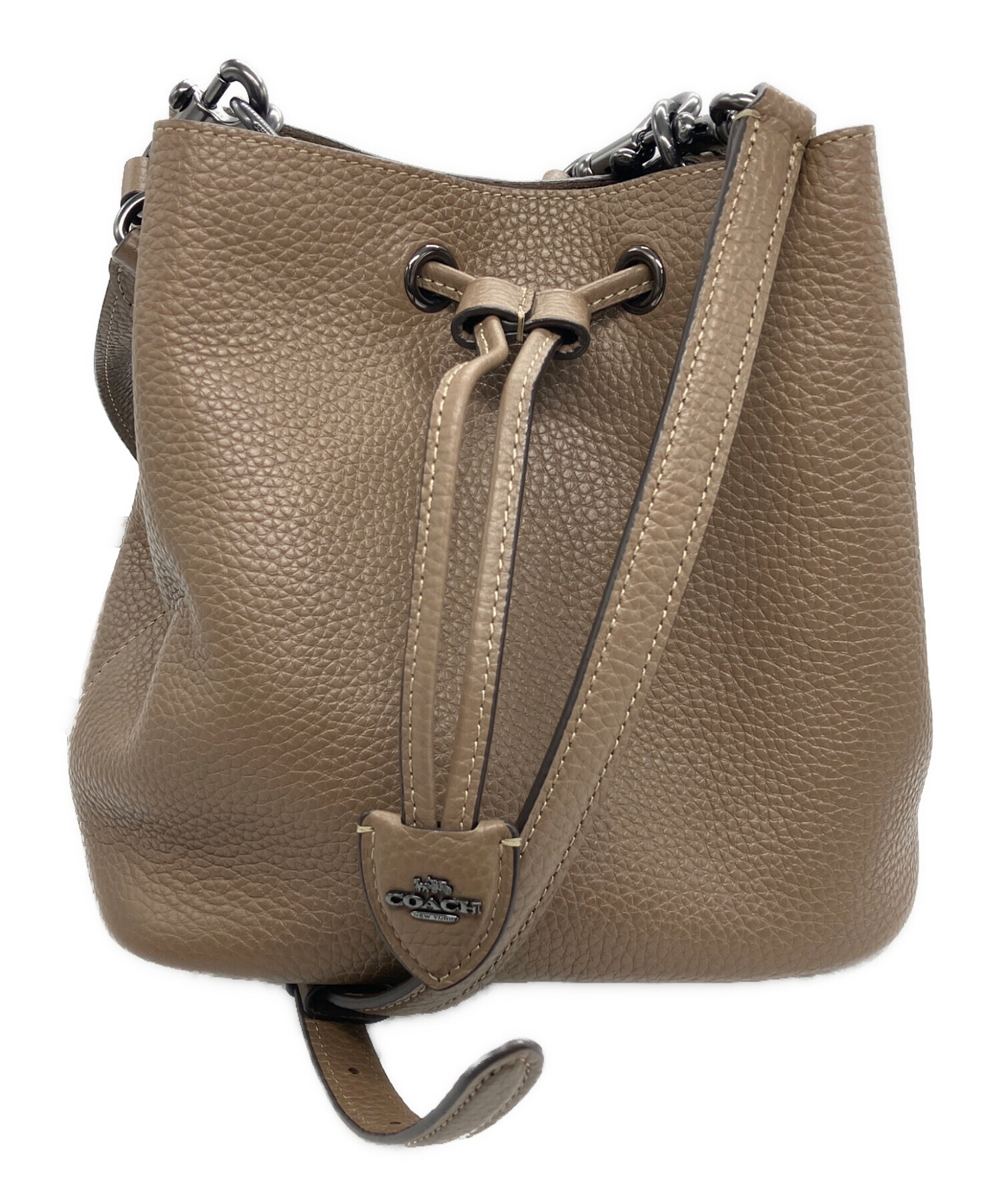 ♥️美品♥️COACH ♥️ベージュの2wayバッグ 中古・古着通販】COACH (コーチ) 2WAYバッグ/COACH ベージュ｜ブランド