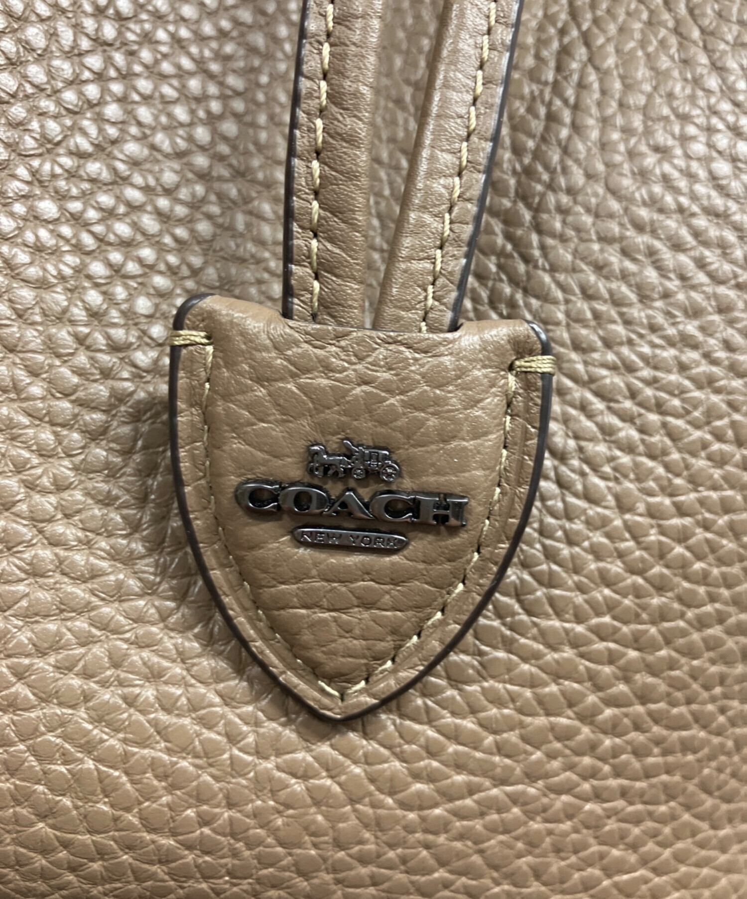 中古・古着通販】COACH (コーチ) 2WAYバッグ/COACH ベージュ｜ブランド
