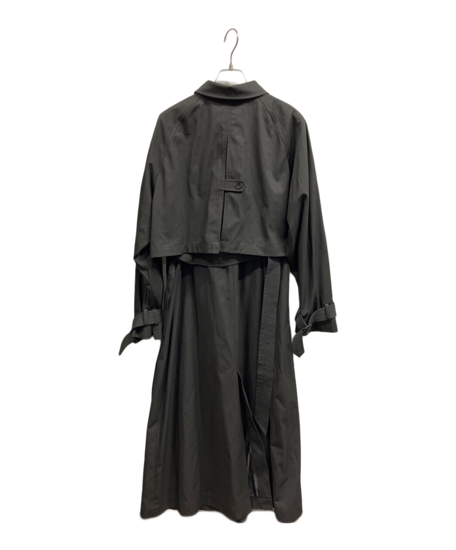 中古・古着通販】anuans (アニュアンス) 3Wayトレンチコート グレー