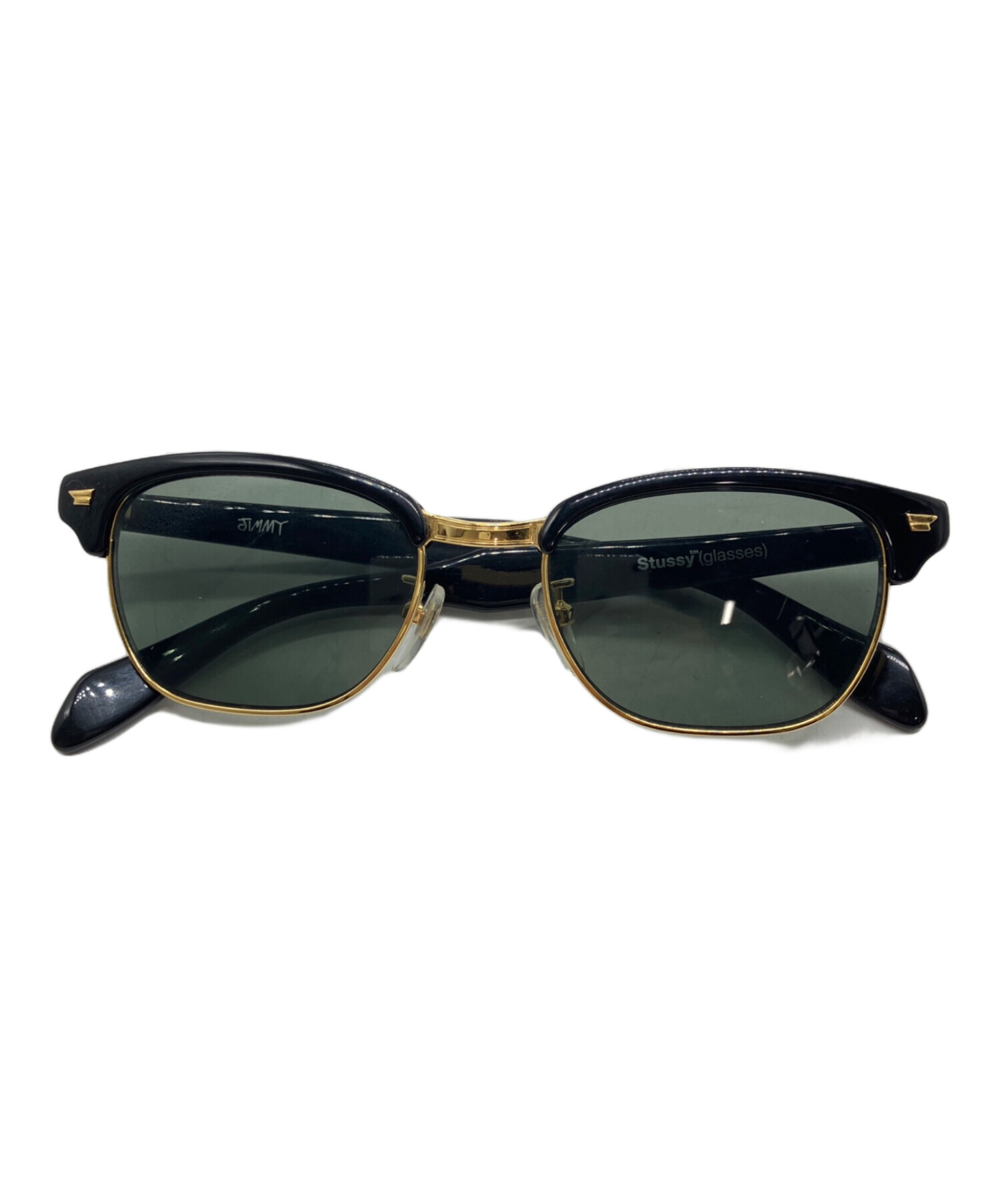 中古・古着通販】stussy (ステューシー) JIMMYサングラス ブラック