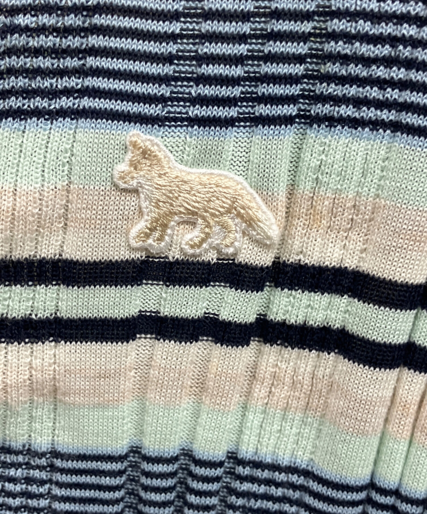 中古・古着通販】MAISON KITSUNE (メゾンキツネ) ファイン リブ