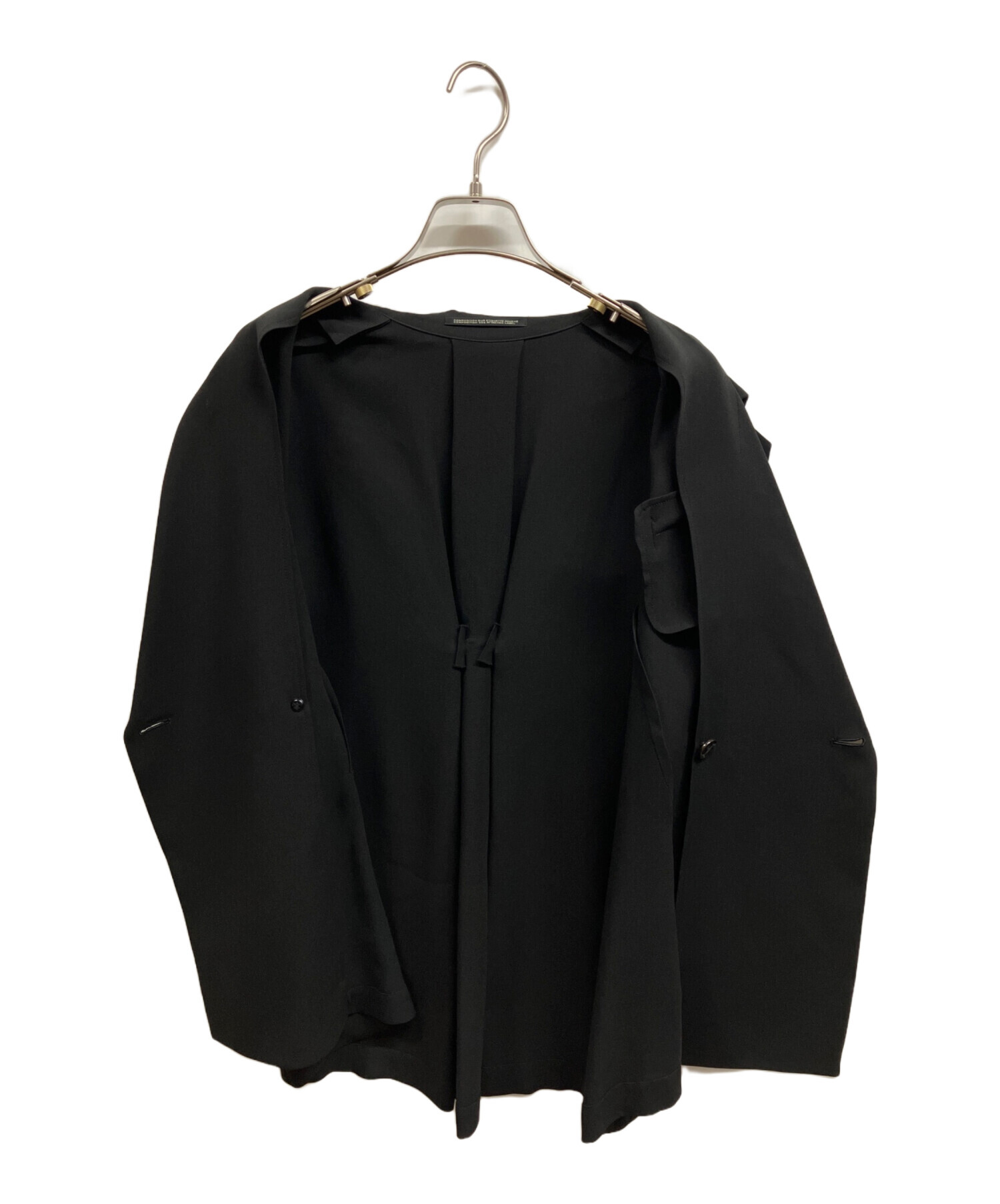 yyy53出品 中古・古着通販】Y's (ワイズ) フリルデザインジャケット ネイビー