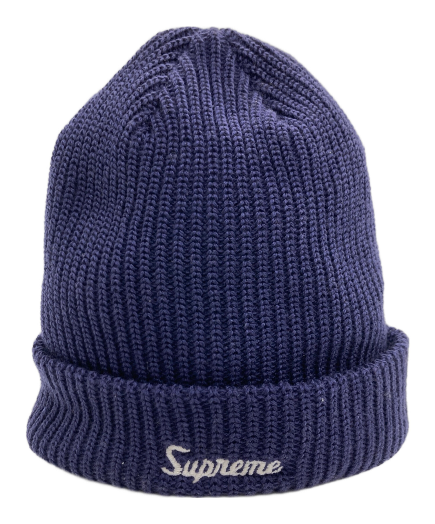 中古・古着通販】Supreme (シュプリーム) ニット帽/Supreme ネイビー