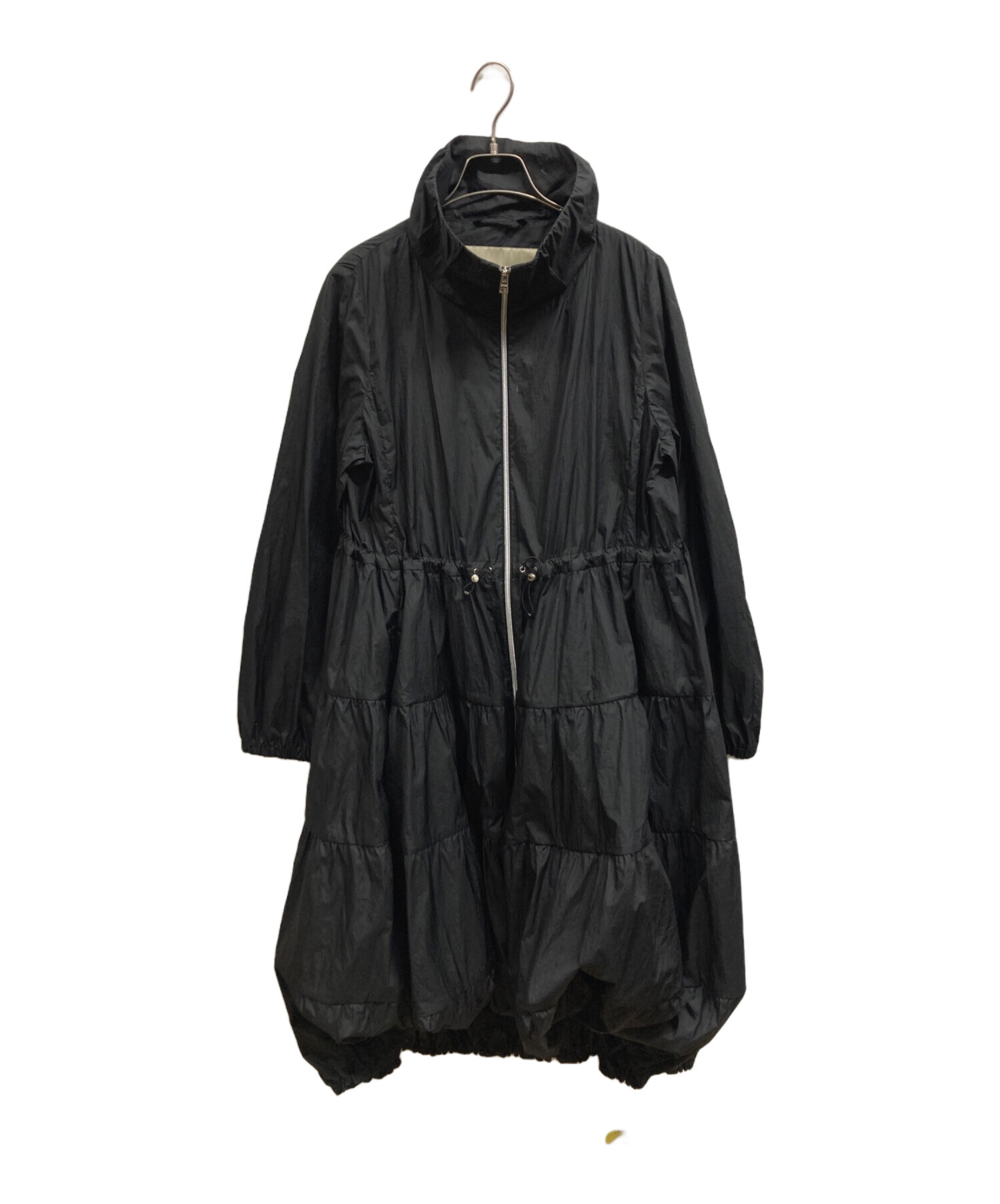 中古・古着通販】HERNO (ヘルノ) フルジップハーフコート ブラック