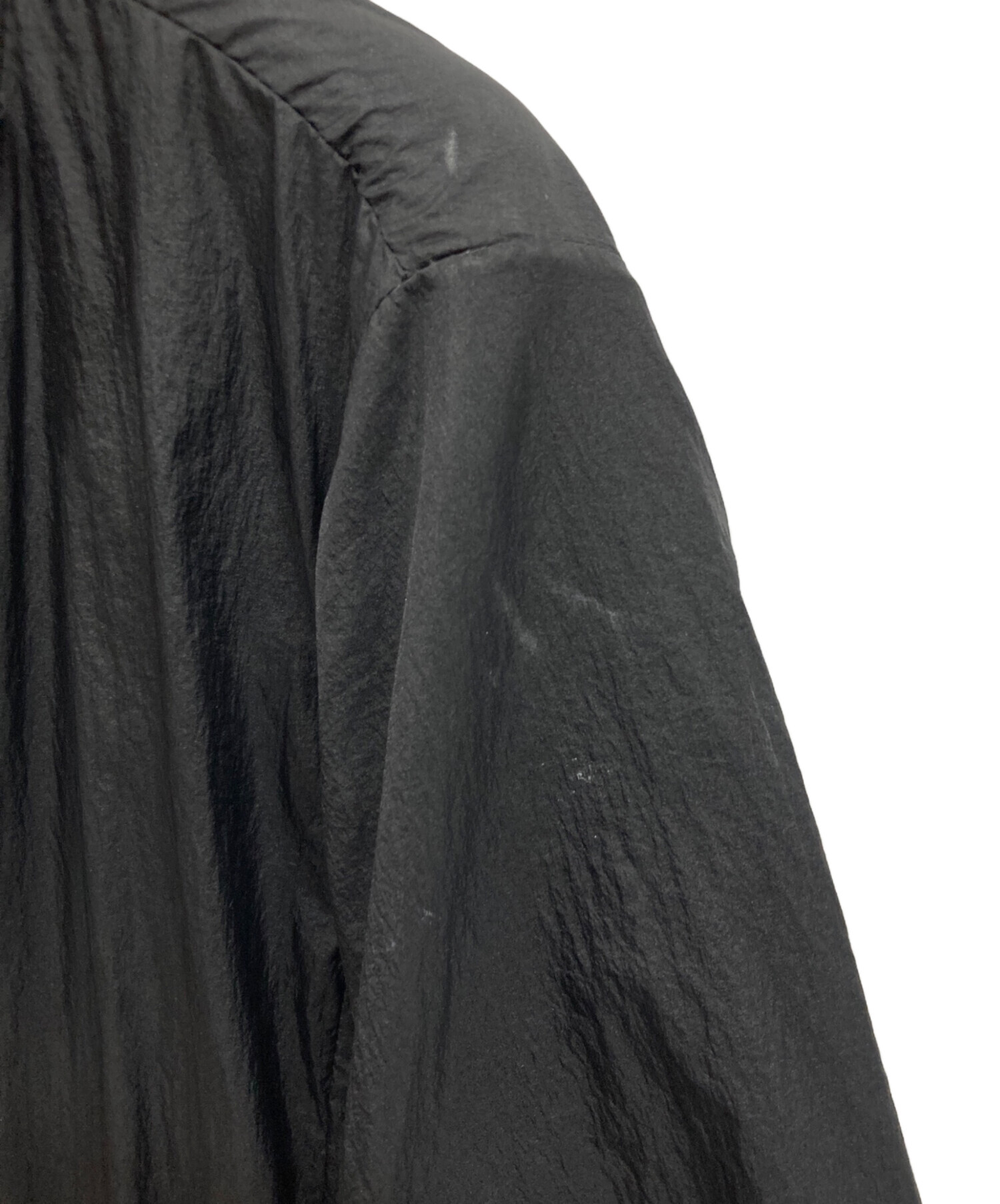 中古・古着通販】HERNO (ヘルノ) フルジップハーフコート ブラック