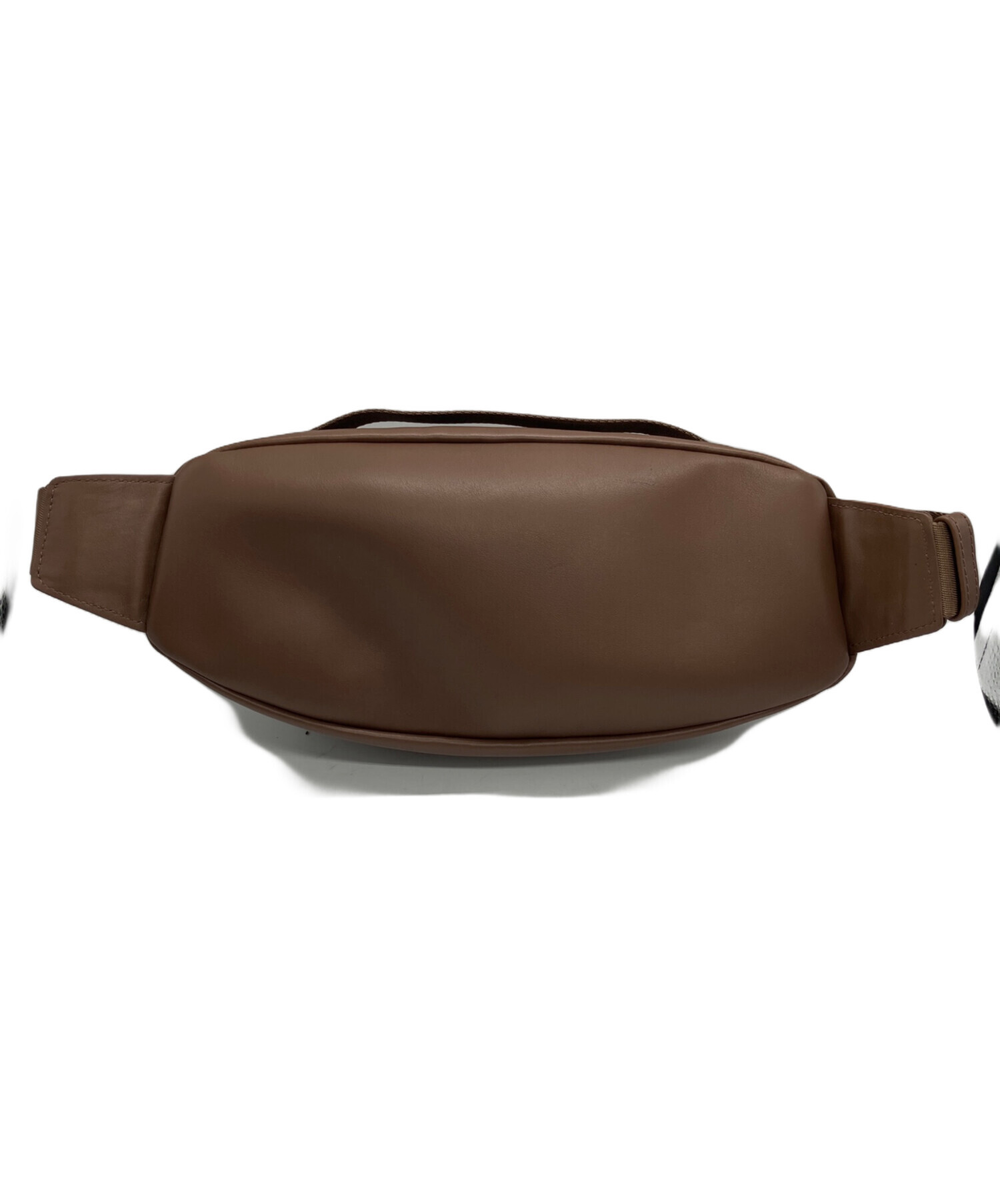 中古・古着通販】Supreme (シュプリーム) Leather Waist Bag ブラウン