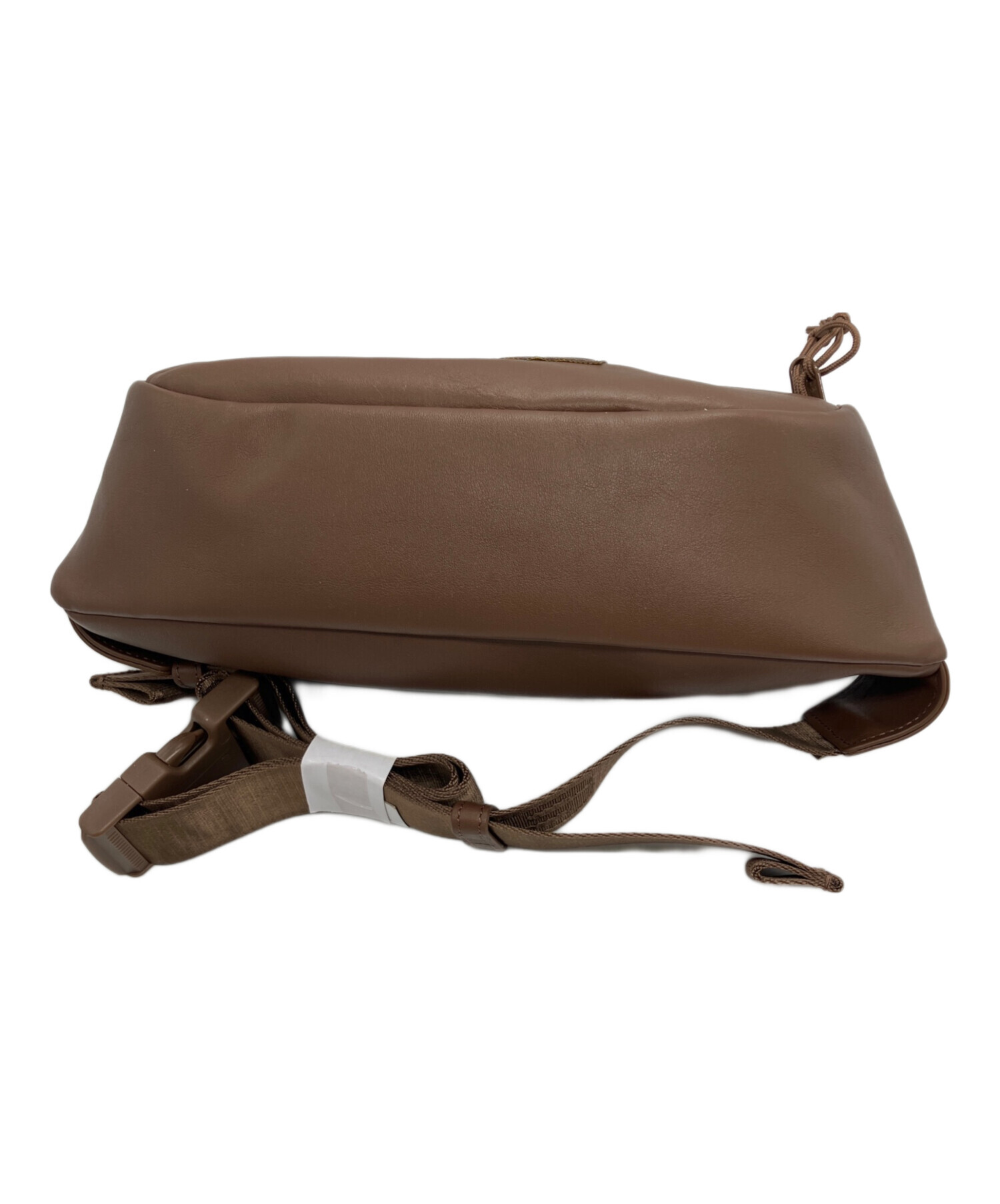 中古・古着通販】Supreme (シュプリーム) Leather Waist Bag ブラウン