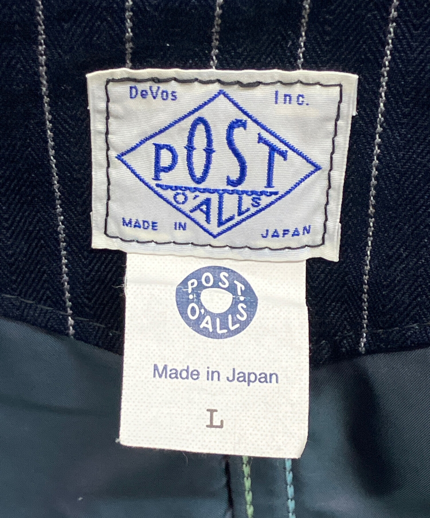 中古・古着通販】POST O'ALLS (ポストオーバーオールズ) De Luxe