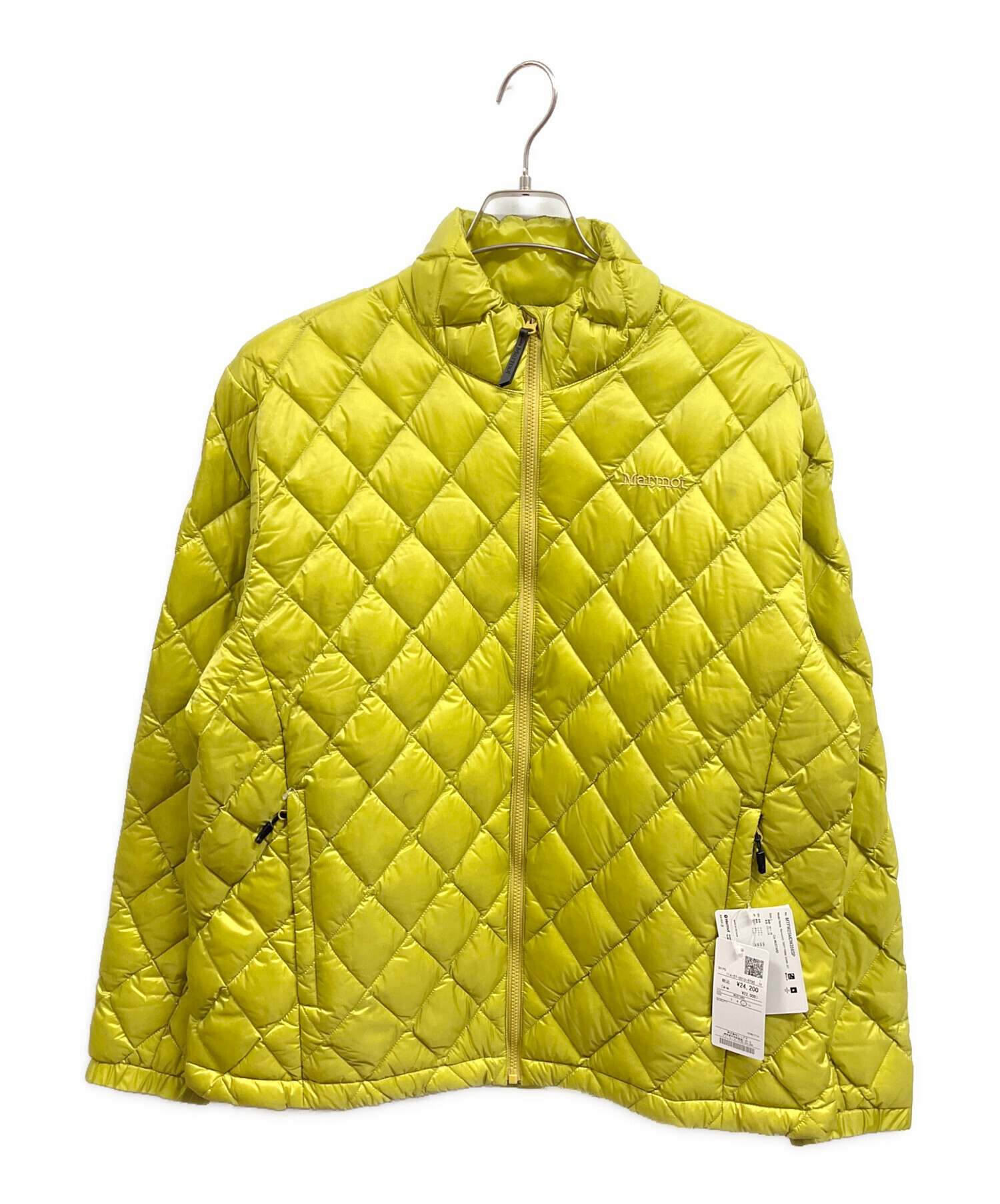 ◆【1000Fillリミテッド】レディースMarmot ダウンジャケット 黄緑 中古・古着通販】Marmot (マーモット) SHIPS (シップス) 別注 750FP