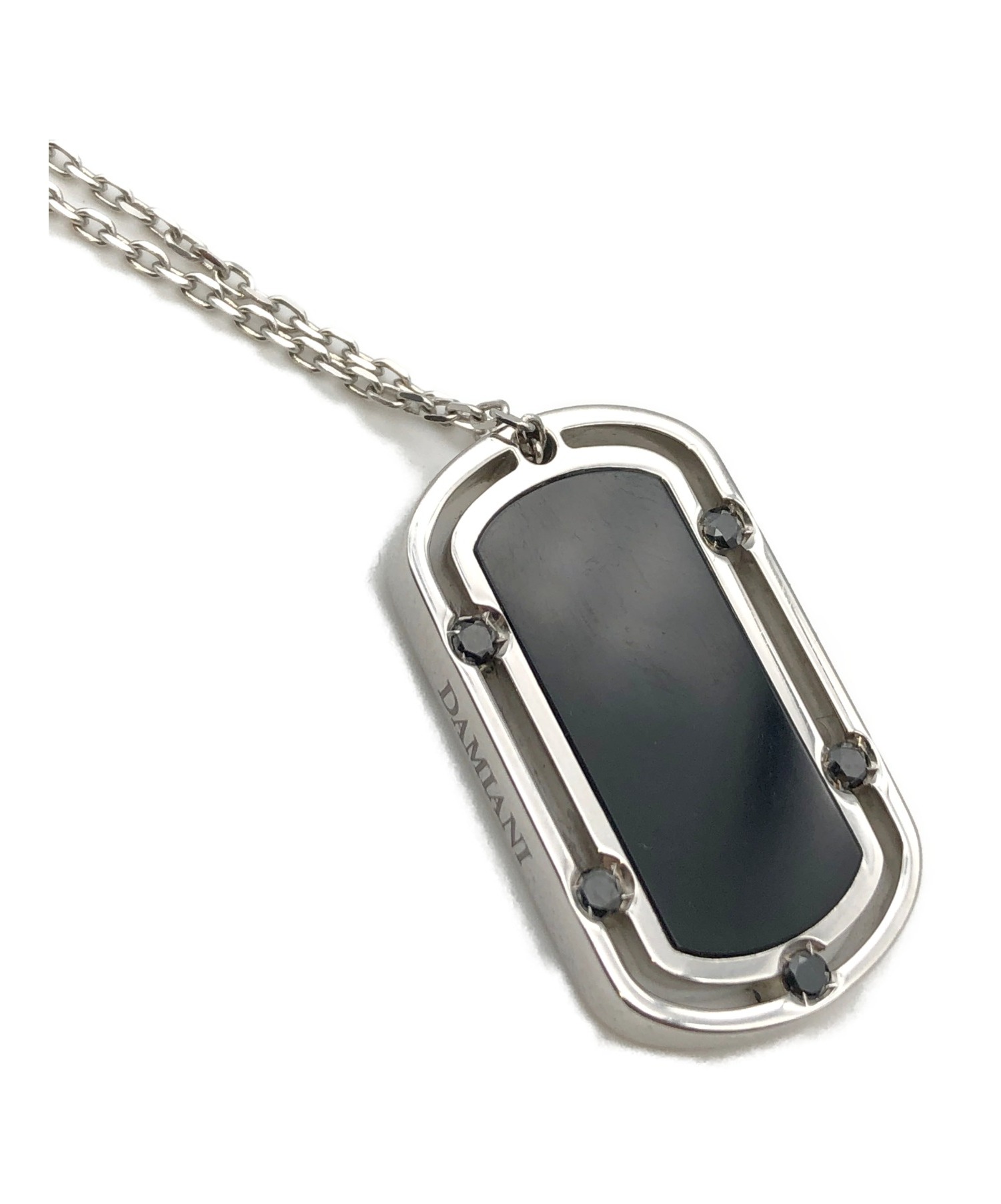 中古・古着通販】DAMIANI (ダミアーニ) Dサイドブラックダイヤ