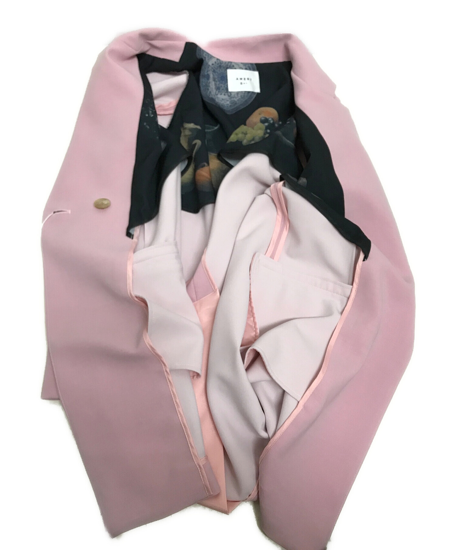 AMERI NOTCH PRINT LINING JACKET 【公式通販】