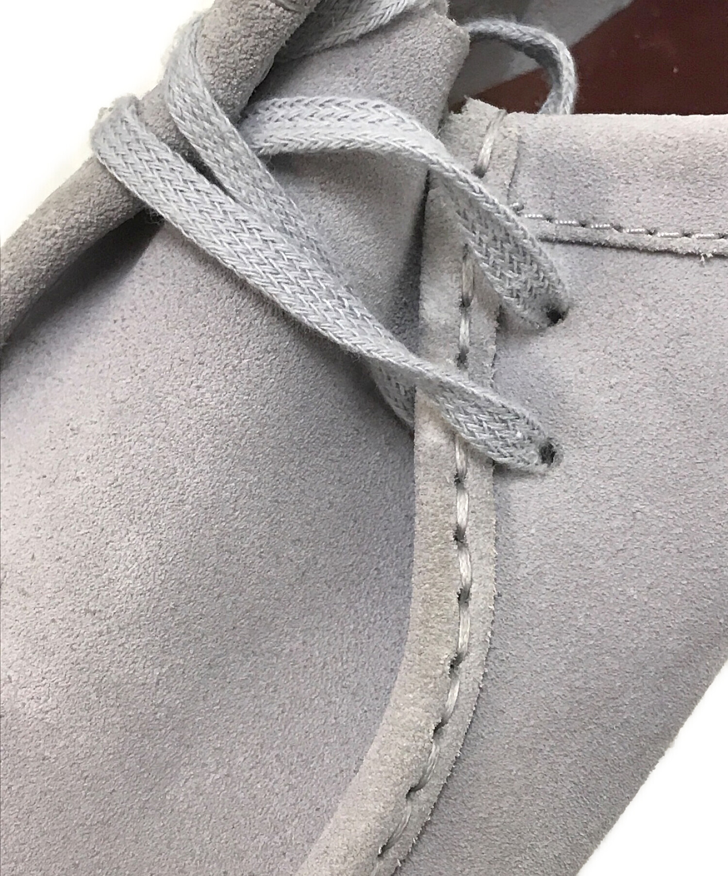 中古・古着通販】CLARKS (クラークス) ワラビーシューズ グレー サイズ